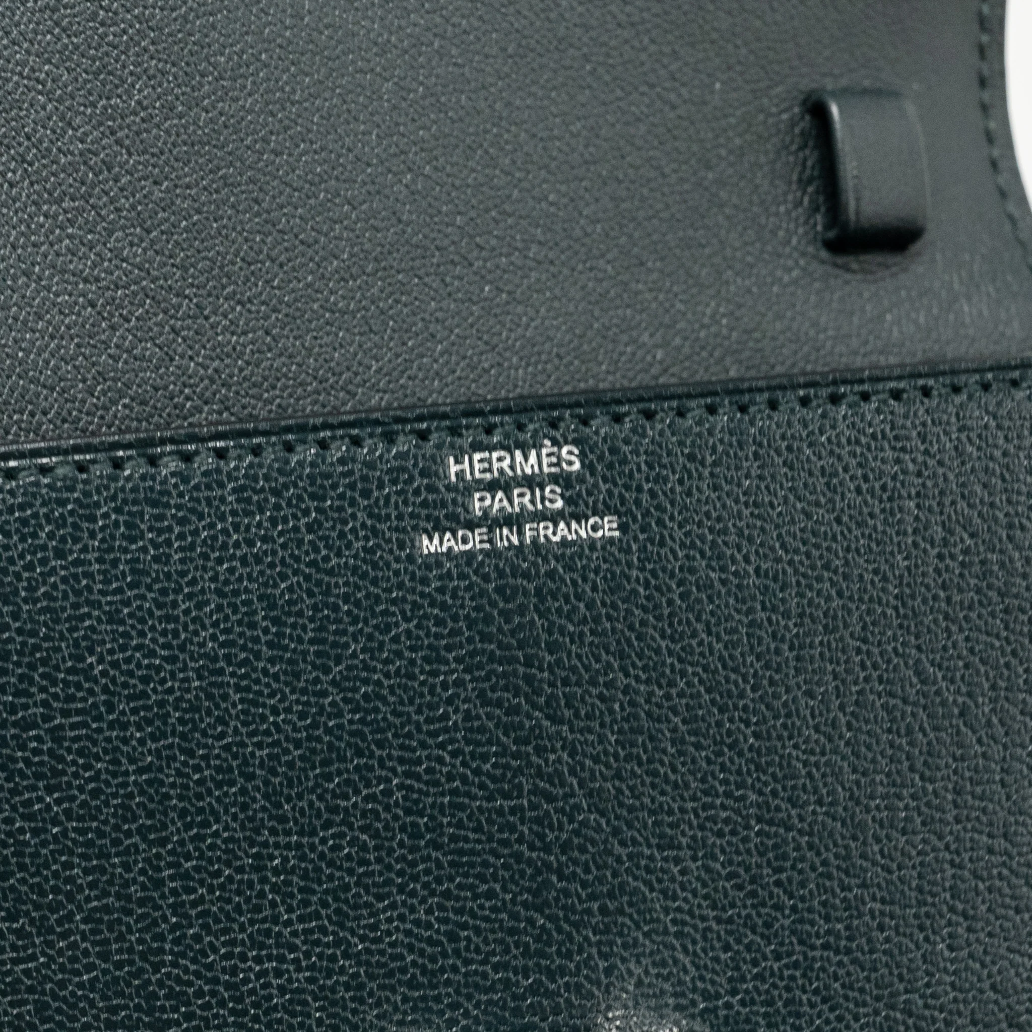 Hermes Chaine D’ancre To Go Wallet Chevre Chamkila Vert Cypres SHW Stamp K - Image 13
