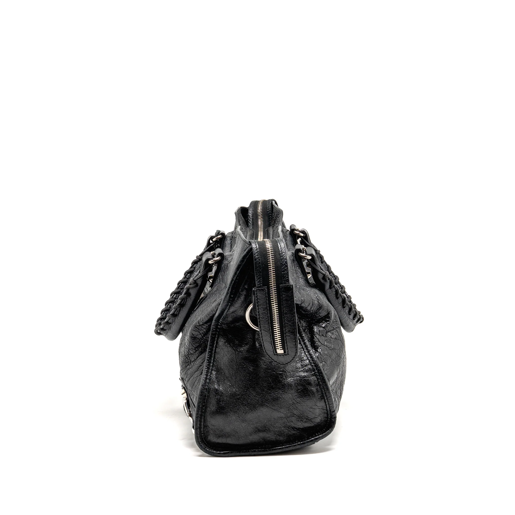 Balenciaga classic City bag leather black SHW - Image 3