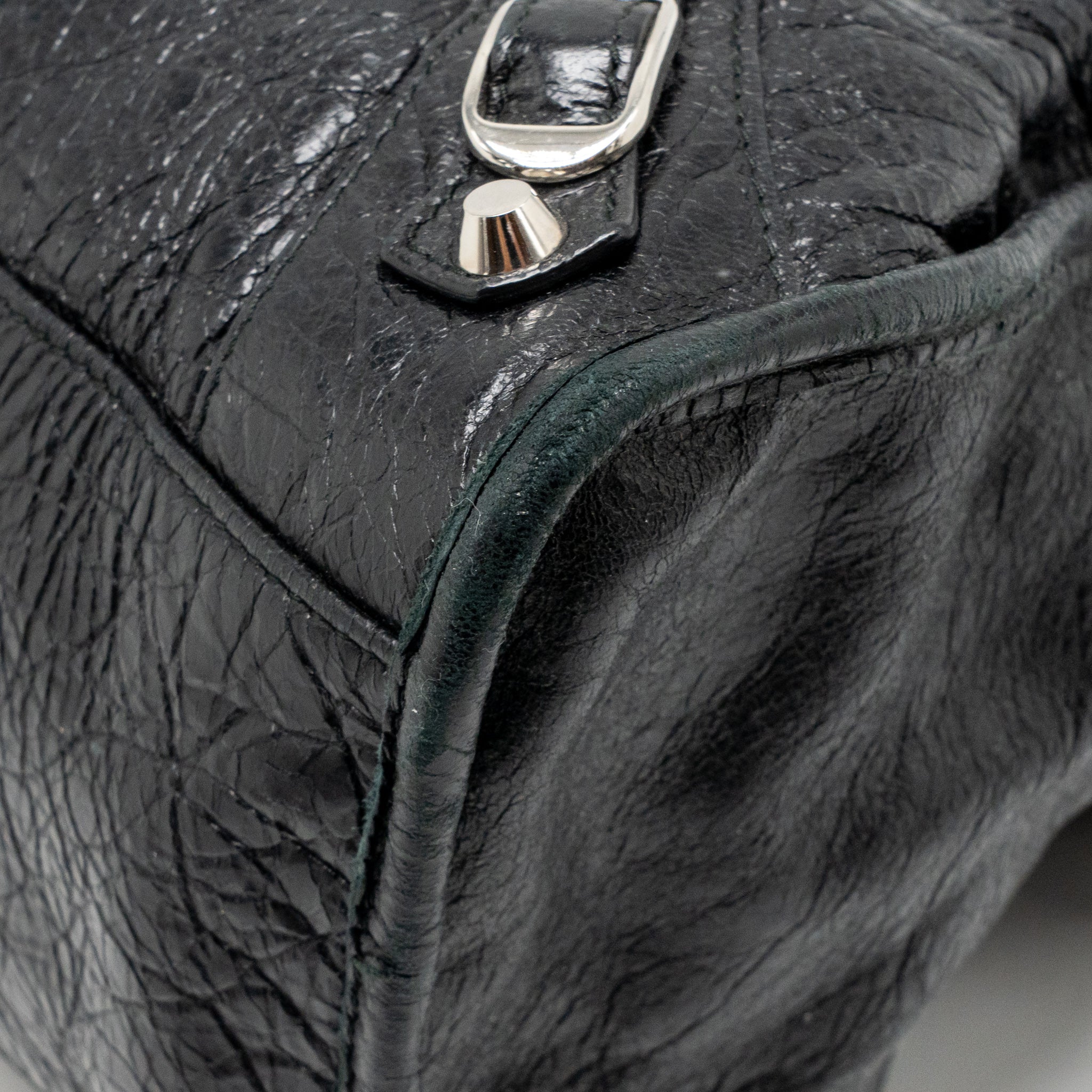 Balenciaga classic City bag leather black SHW - Image 8