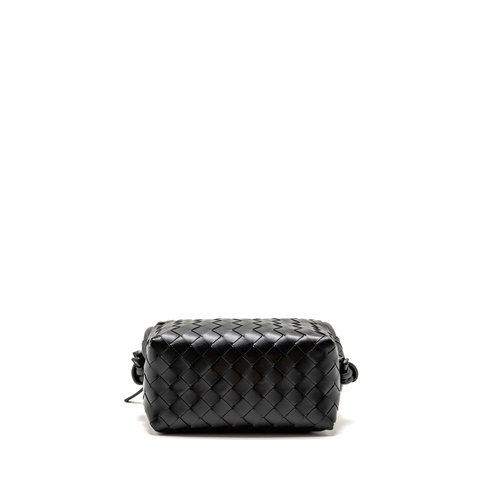 Bottega Veneta Top Handle Loop Bag Calfskin Black GHW - Image 6