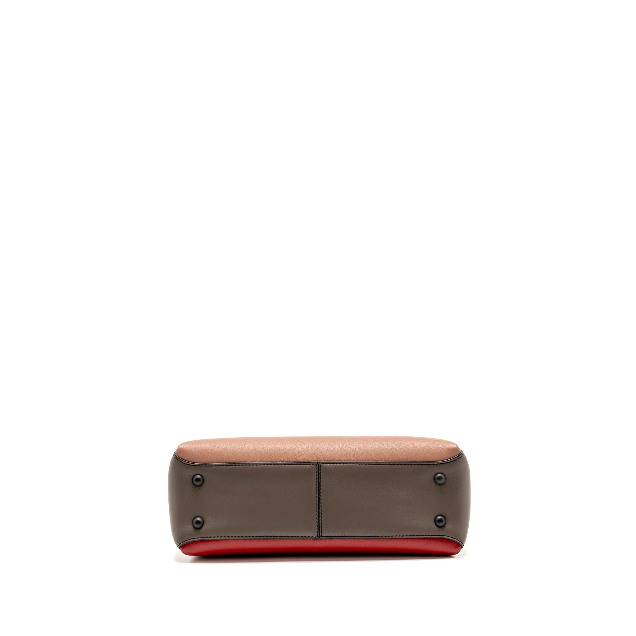 Bottega Veneta Top Handle Piazaa Bag Smooth Leather Multicolour with Multicolour Hardware - Image 6