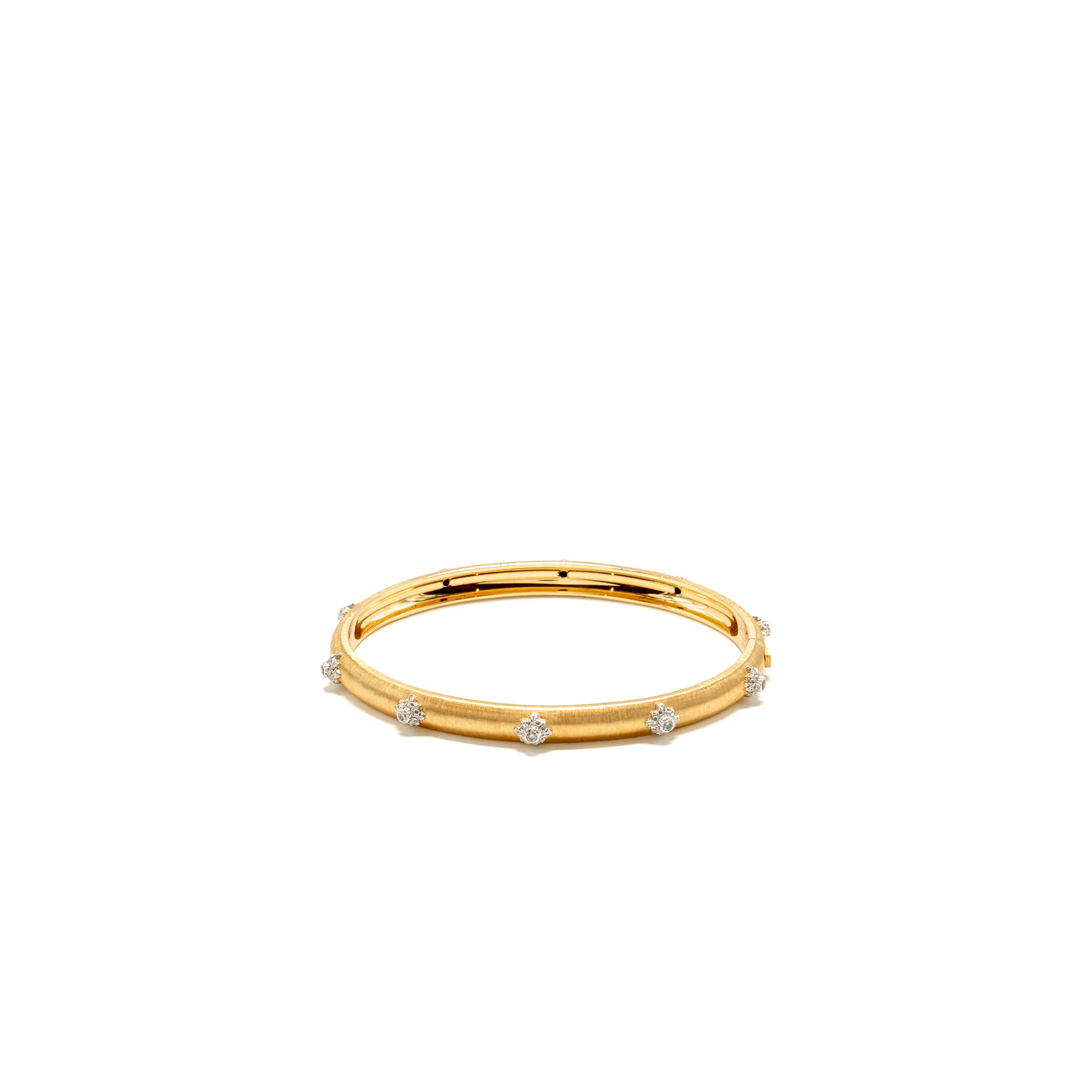 Buccellati Size 15 MACRI Bracelet Yellow Gold, White Gold, Diamonds - Image 4