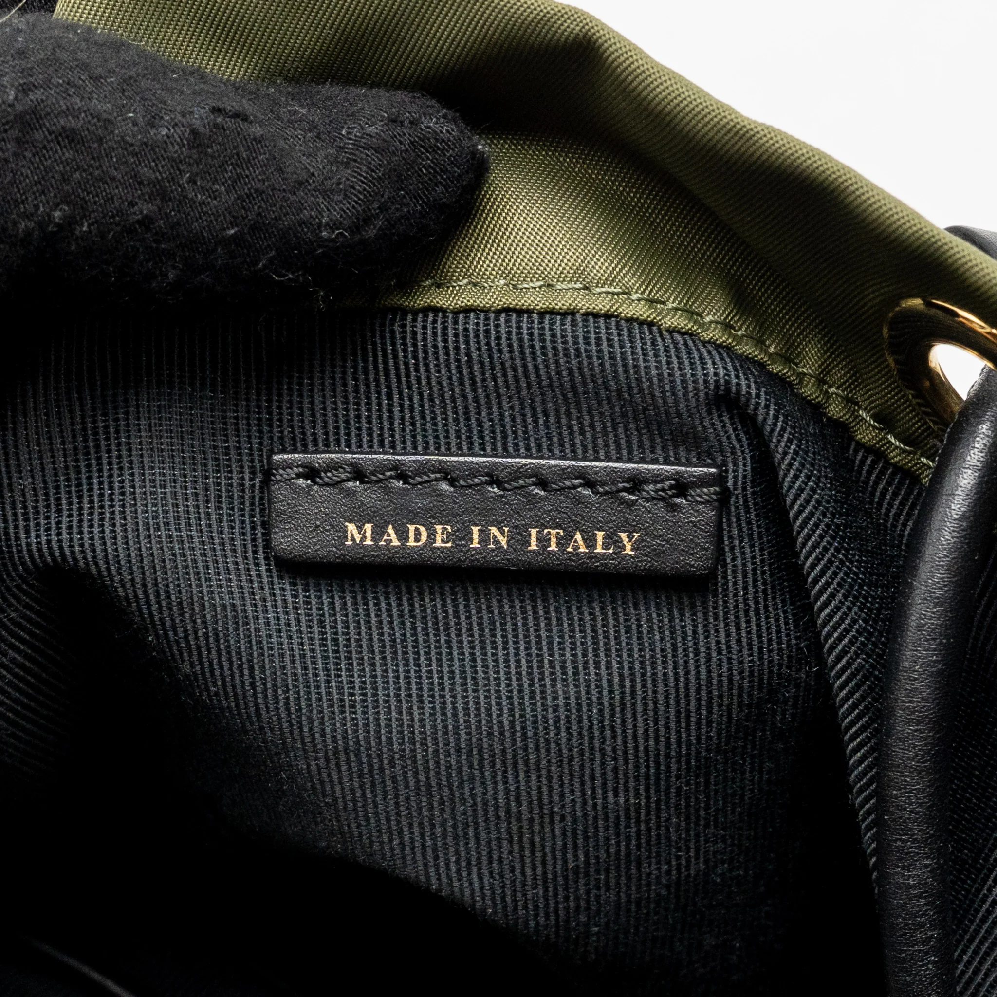 Burberry medium rucksack backpack nylon olive green GHW - Image 12