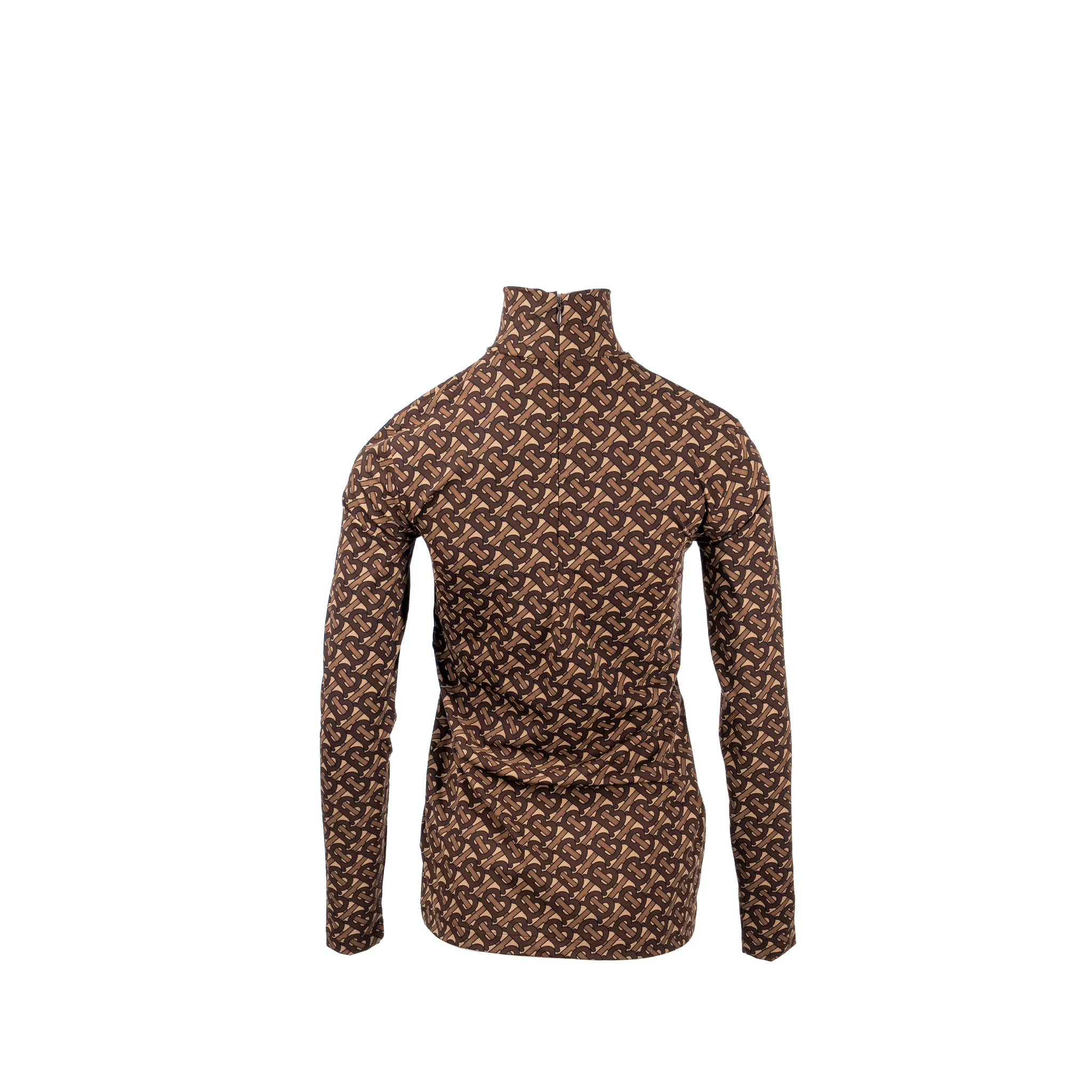 Burberry Size Small Trancura TB Monogram Top Brown - Image 3