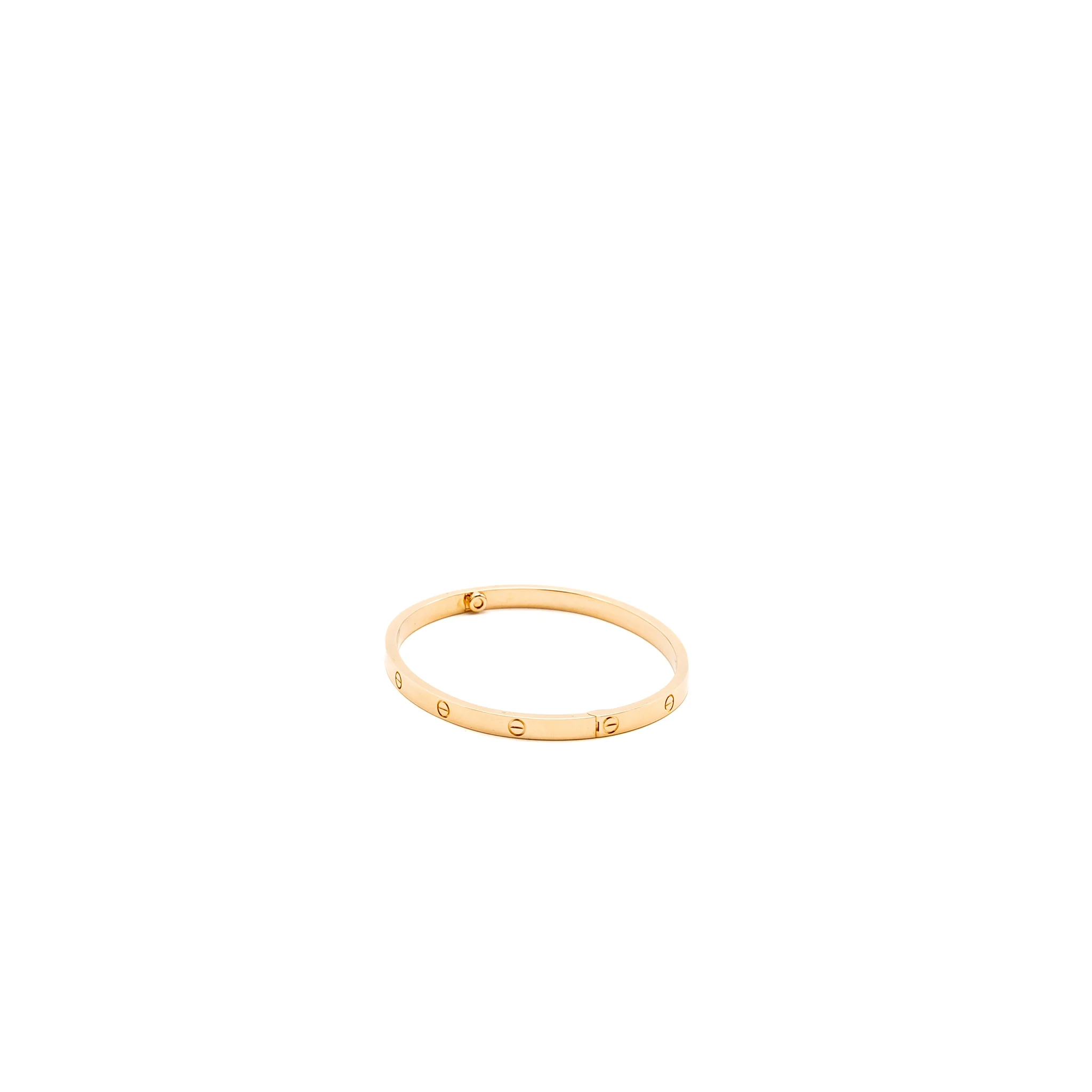 Cartier Size16 lovebracelet small model rose gold - Image 4