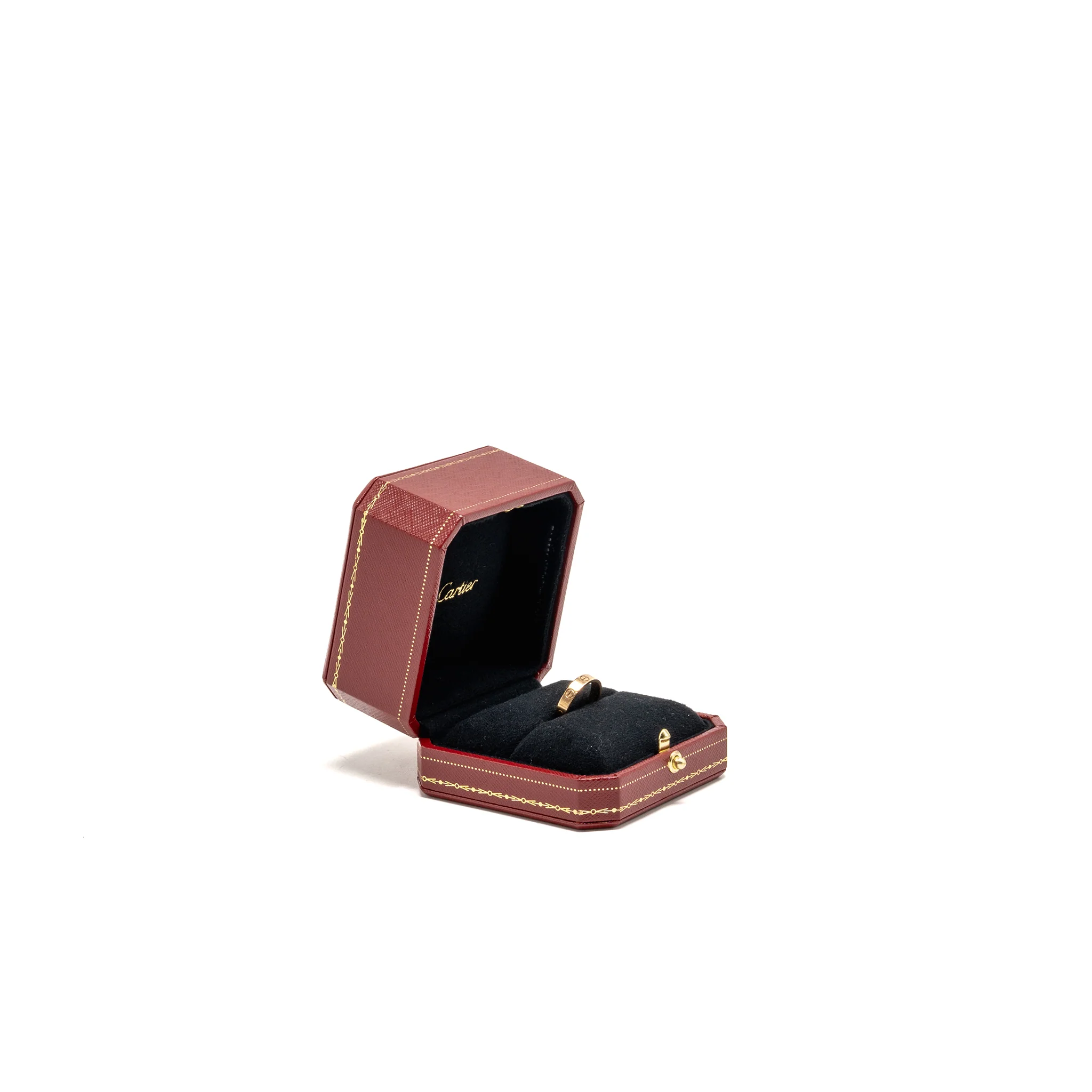 Cartier Size 52 Love Ring Small Model Rose Gold - Image 4