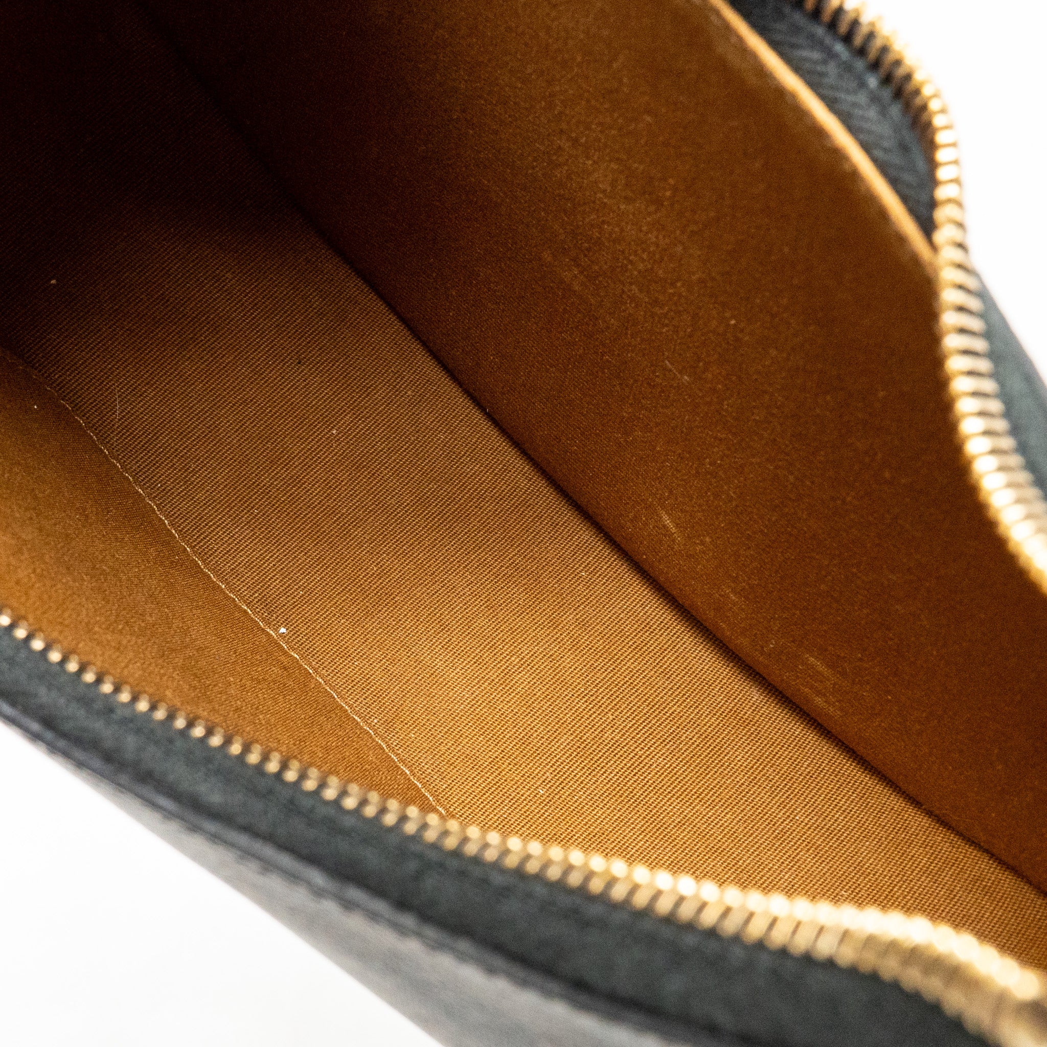 Celine Ava Bag Triomphe Canvas / Calfskin Tan GHW - Image 12