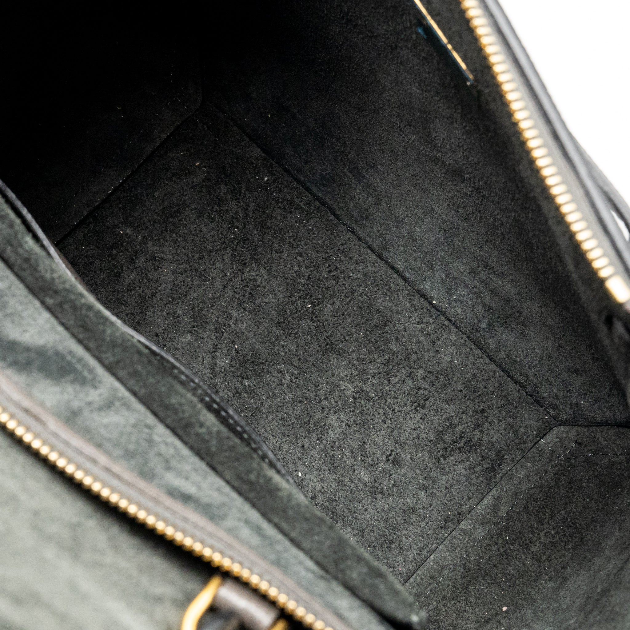 Celine Micro Belt Bag Grained Calfskin grey GHW - Image 14