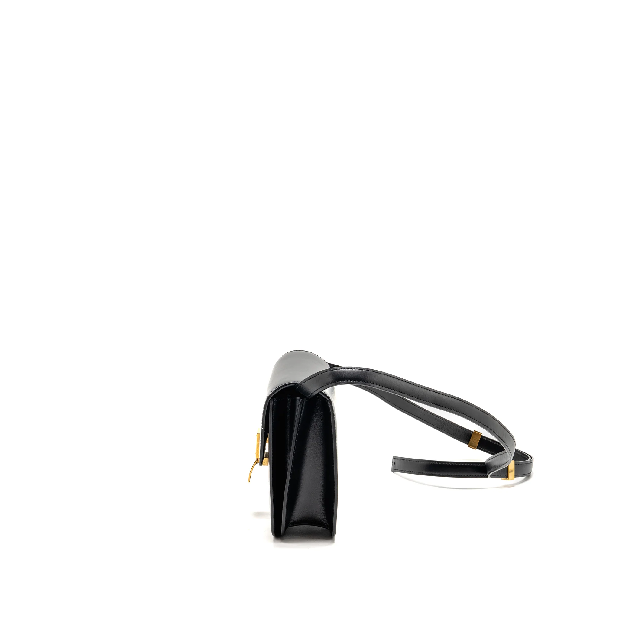 Celine Teen Classic Box Bag Calfskin Black GHW - Image 4