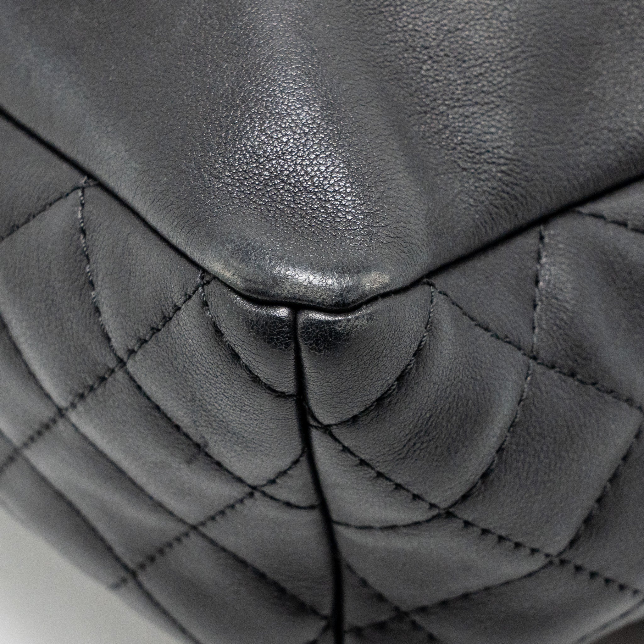 Chanel 15B CC Flap Backpack Calfskin Black Ruthenium Hardware - Image 12