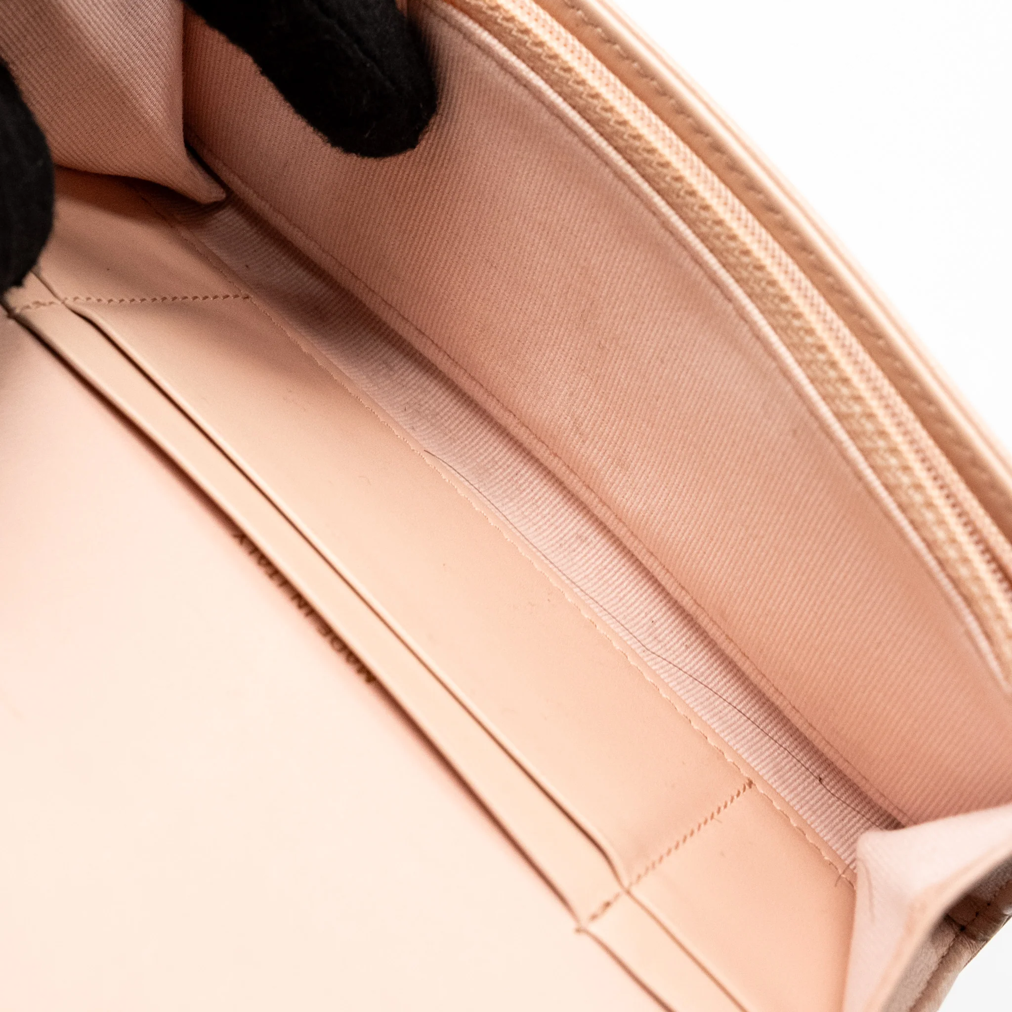 Chanel 19 Long Flap Wallet Lambskin Pink GHW (Microchip) - Image 11