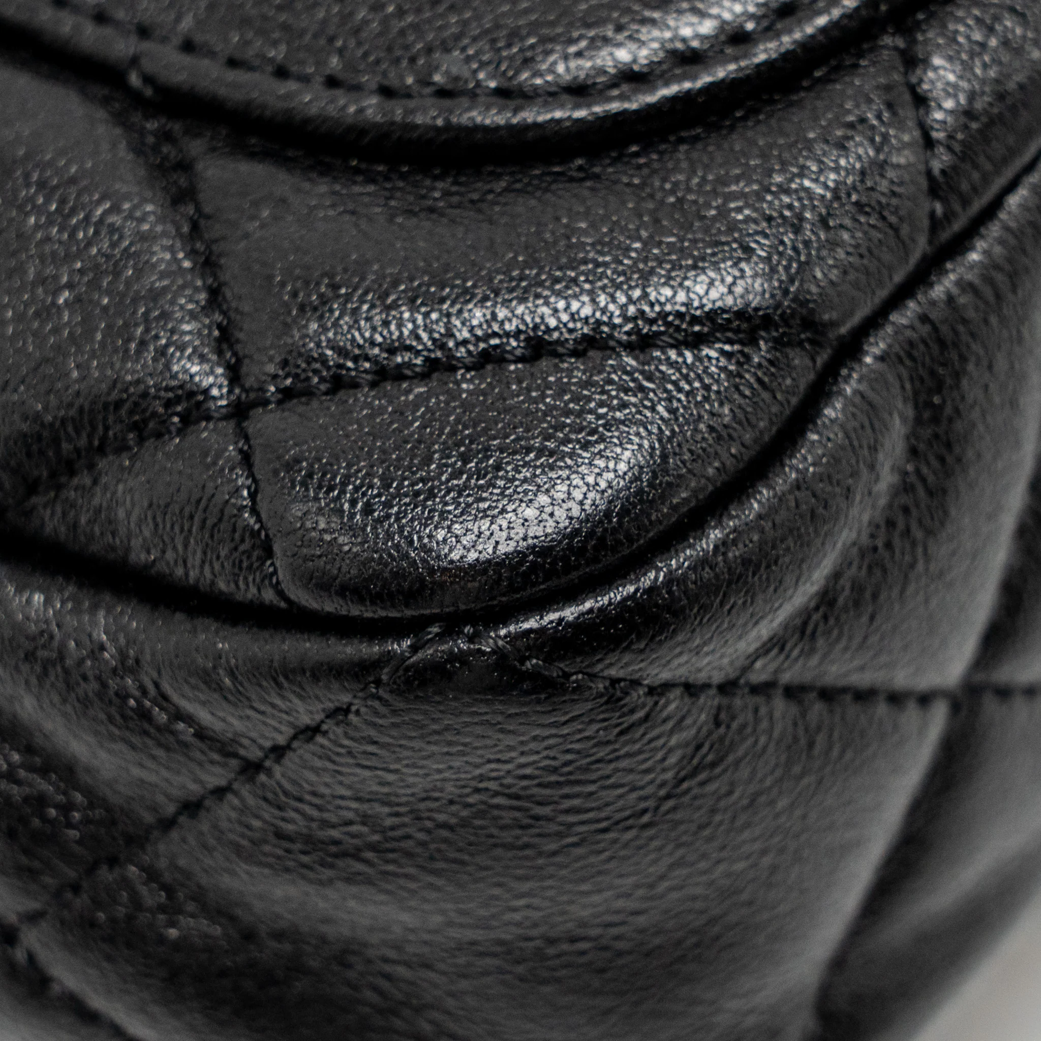 Chanel 19 Waist Bag Goatskin Black Multicolour Hardware - Image 11