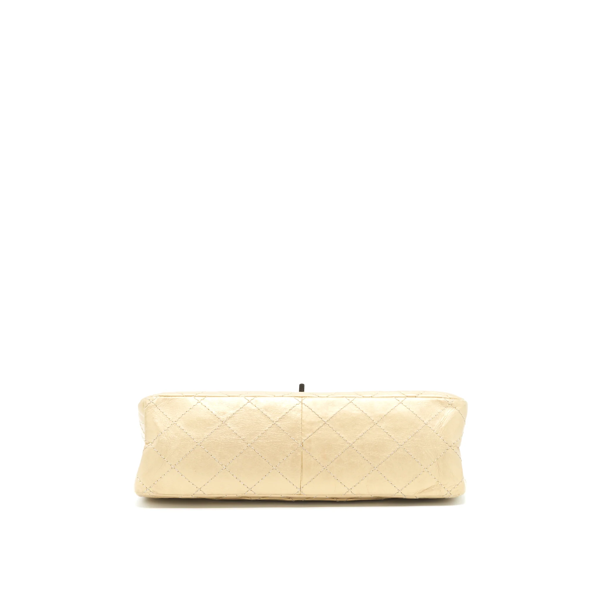 Chanel 2.55 Reissue 226 Double Flap Bag Ruthenium Hardware - Image 5
