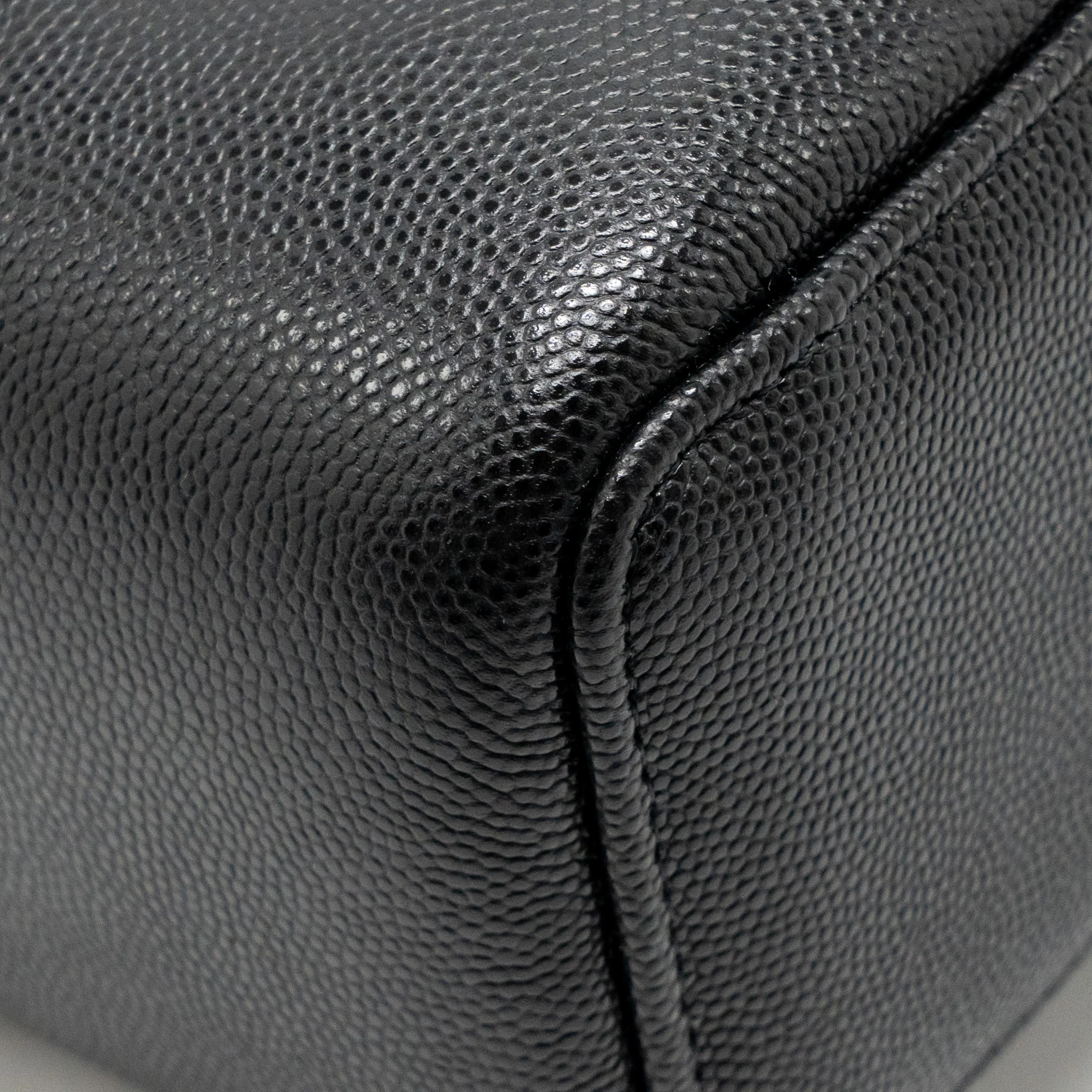 Chanel 26p Preppy coco mini vanity shoulder bag caviar black GHW (microchip) - Image 11