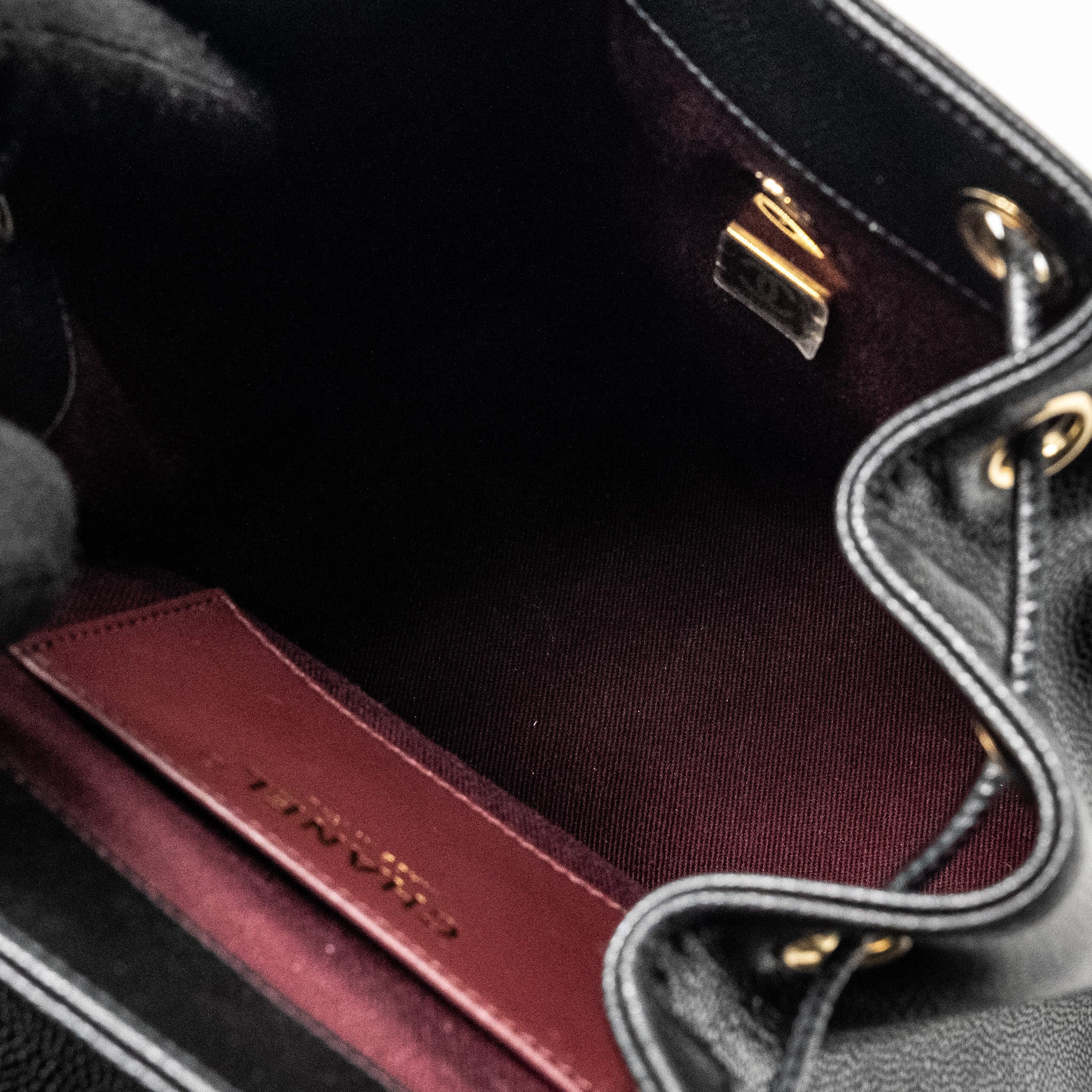 Chanel Affinity Backpack Caviar Black LGHW (Microchip) - Image 15