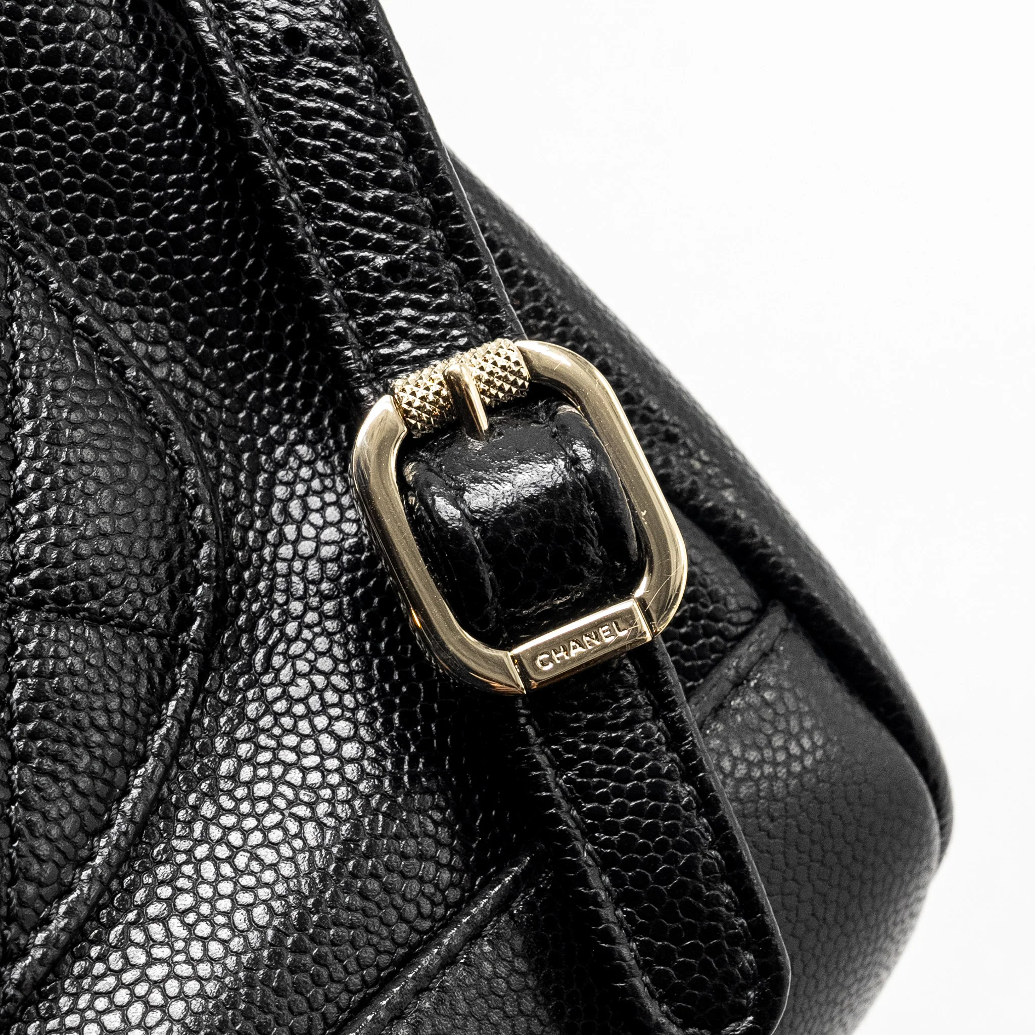 Chanel Affinity Backpack Caviar Black LGHW (Microchip) - Image 19