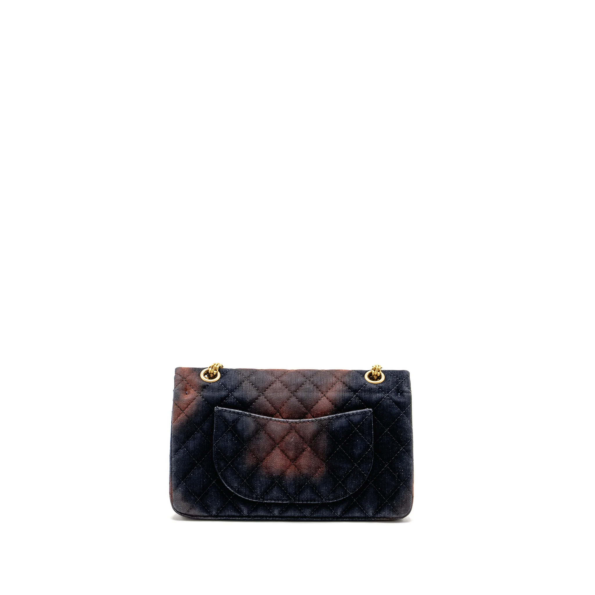 Chanel Small 2.55 Reissue Flap Bag Ombre Velvet Multicolour GHW - Image 2