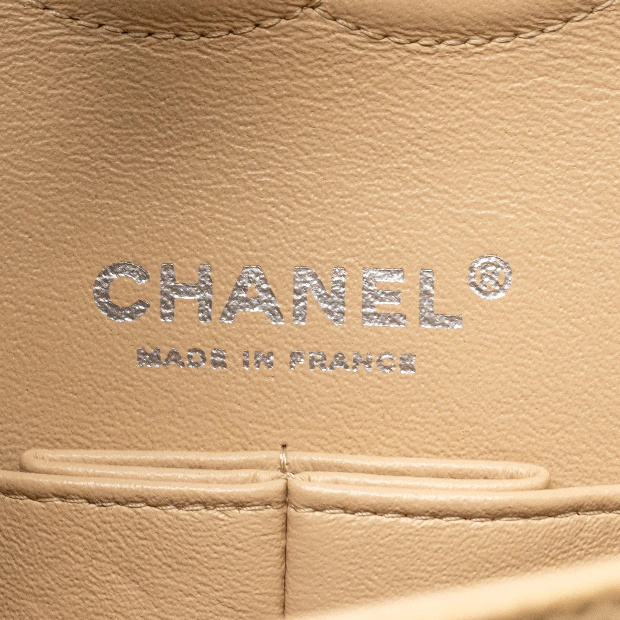 Chanel Medium Classic Double Flap Bag Caviar Beige SHW - Image 16