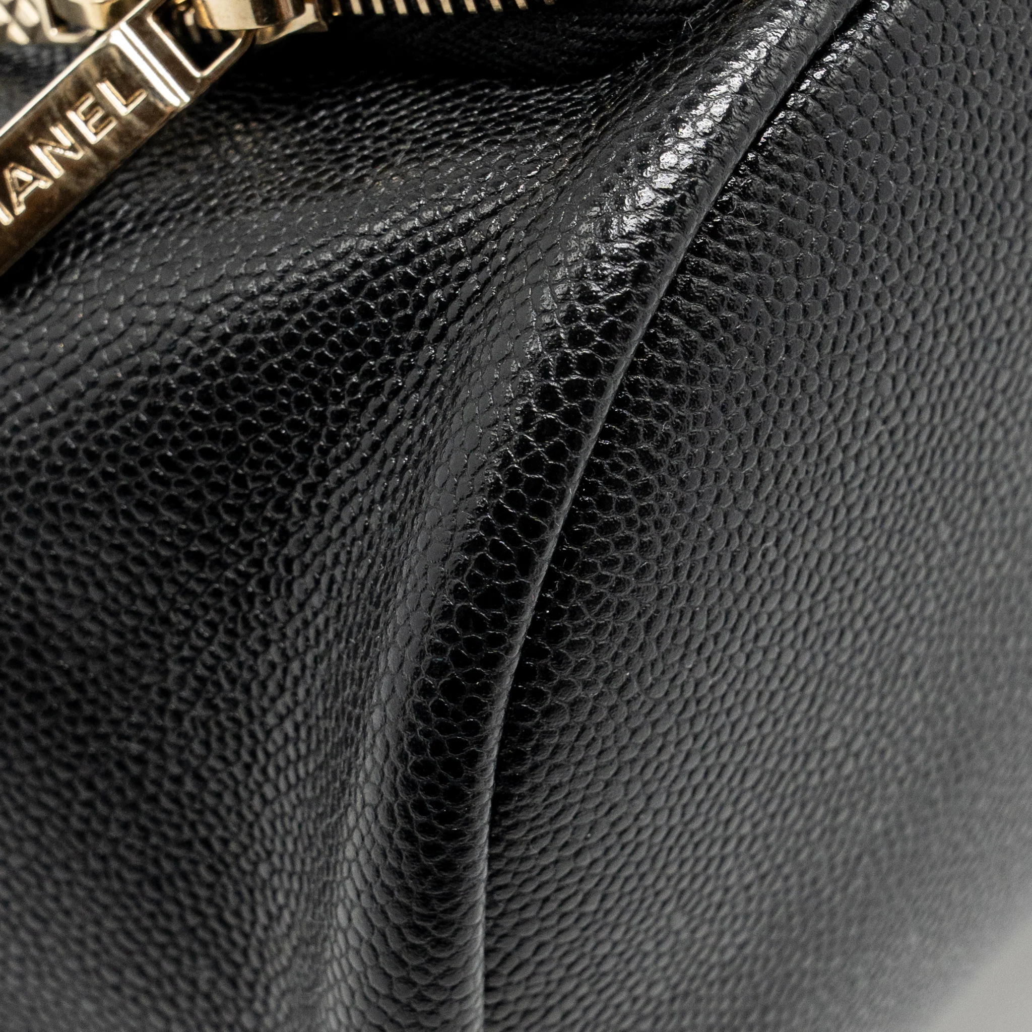 Chanel affinity backpack caviar black LGHW (microchip) - Image 9