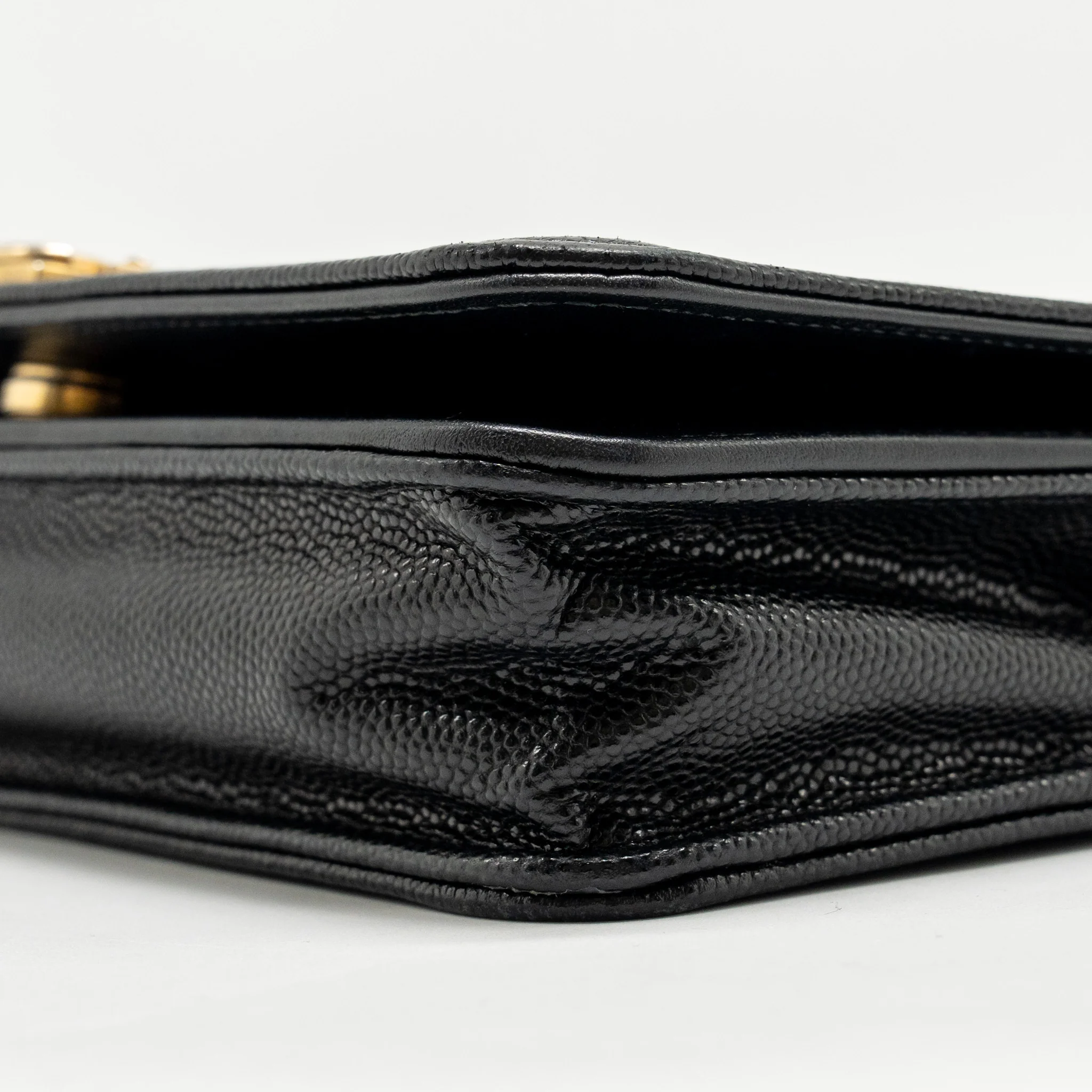 Chanel Boy Wallet on Chain Caviar BLack GHW - Image 7