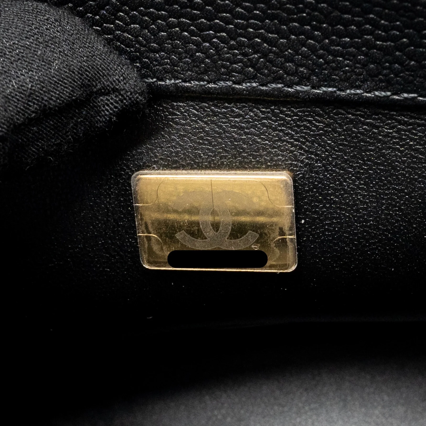 Chanel Coco Love Mini Flap Bag Adjustable Chain Caviar Black GHW (Microchip) - Image 17