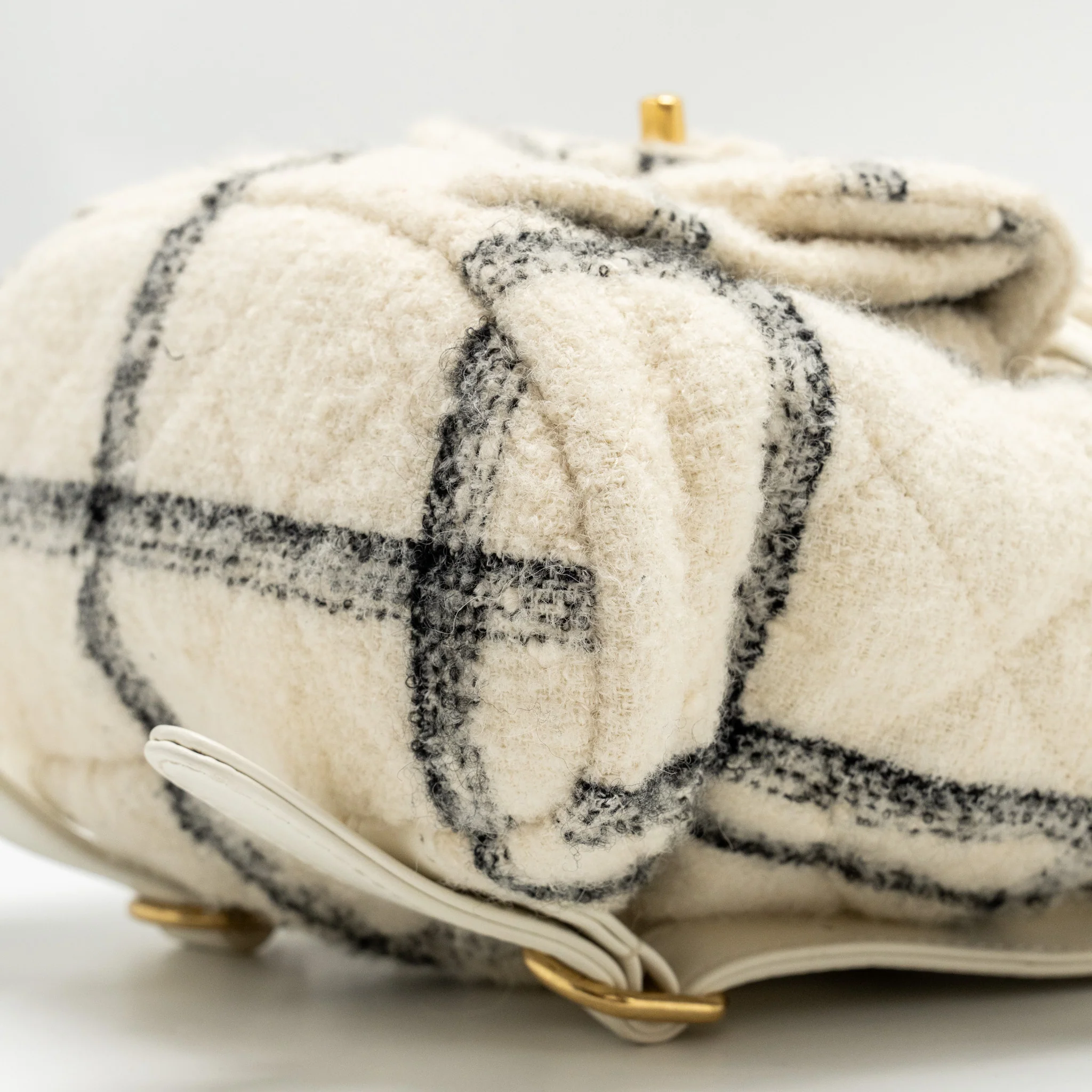 Chanel Duma Backpack Fabric White/Multicolour GHW (microchip) - Image 7