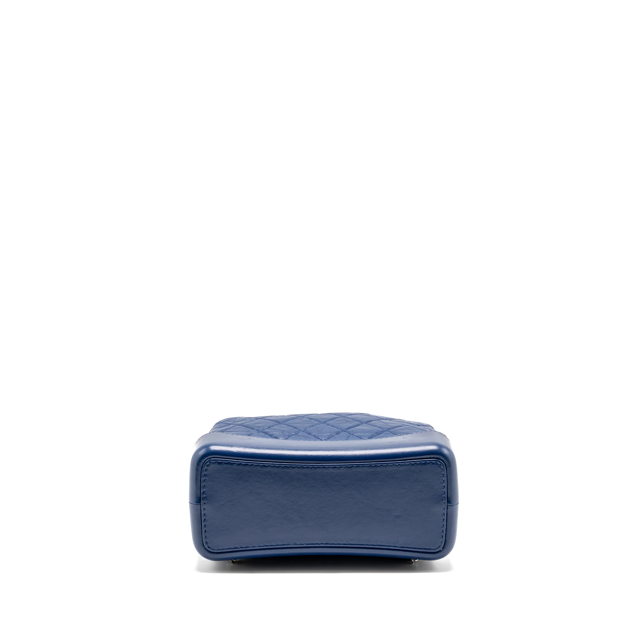 Chanel Gabrielle Backpack Aged Calfskin Blue Multicolour Hardware - Image 5