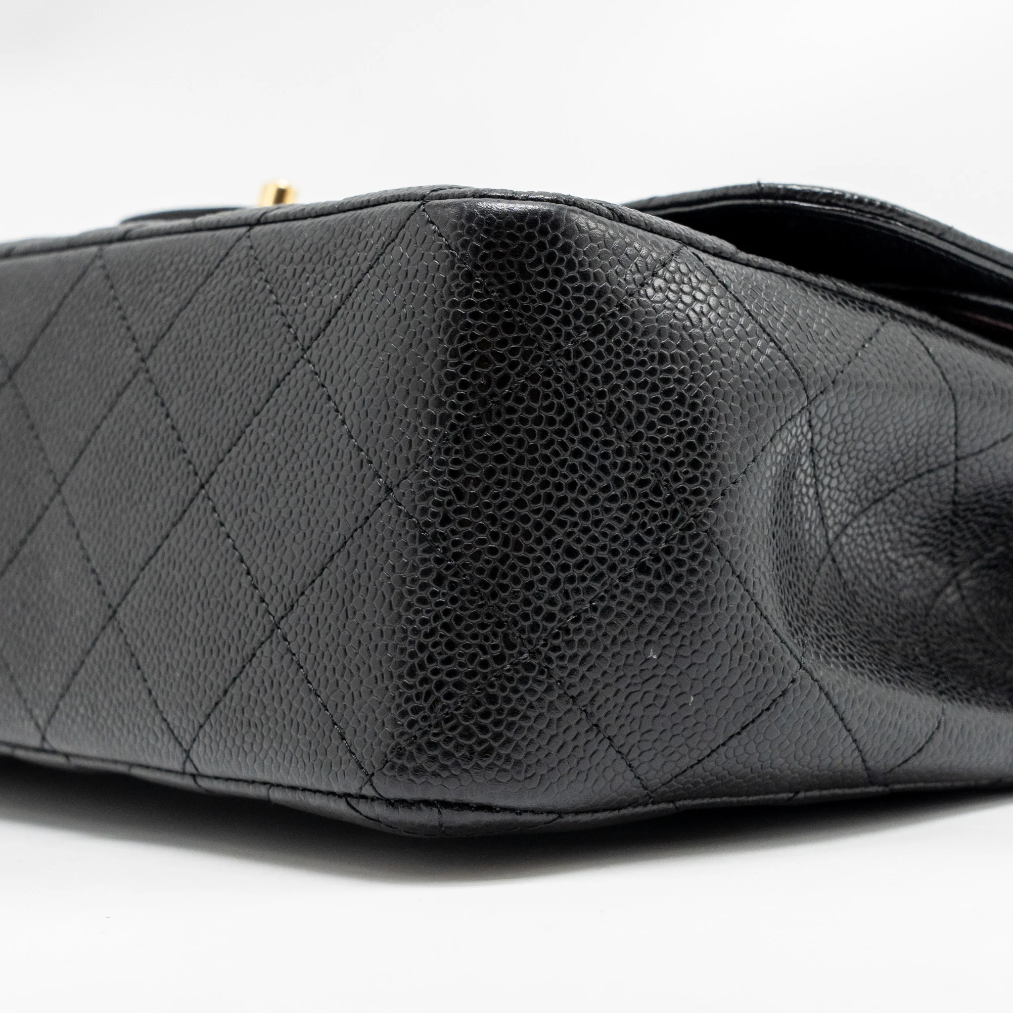 Chanel Jumbo Classic Double Flap Bag Caviar Black GHW - Image 7