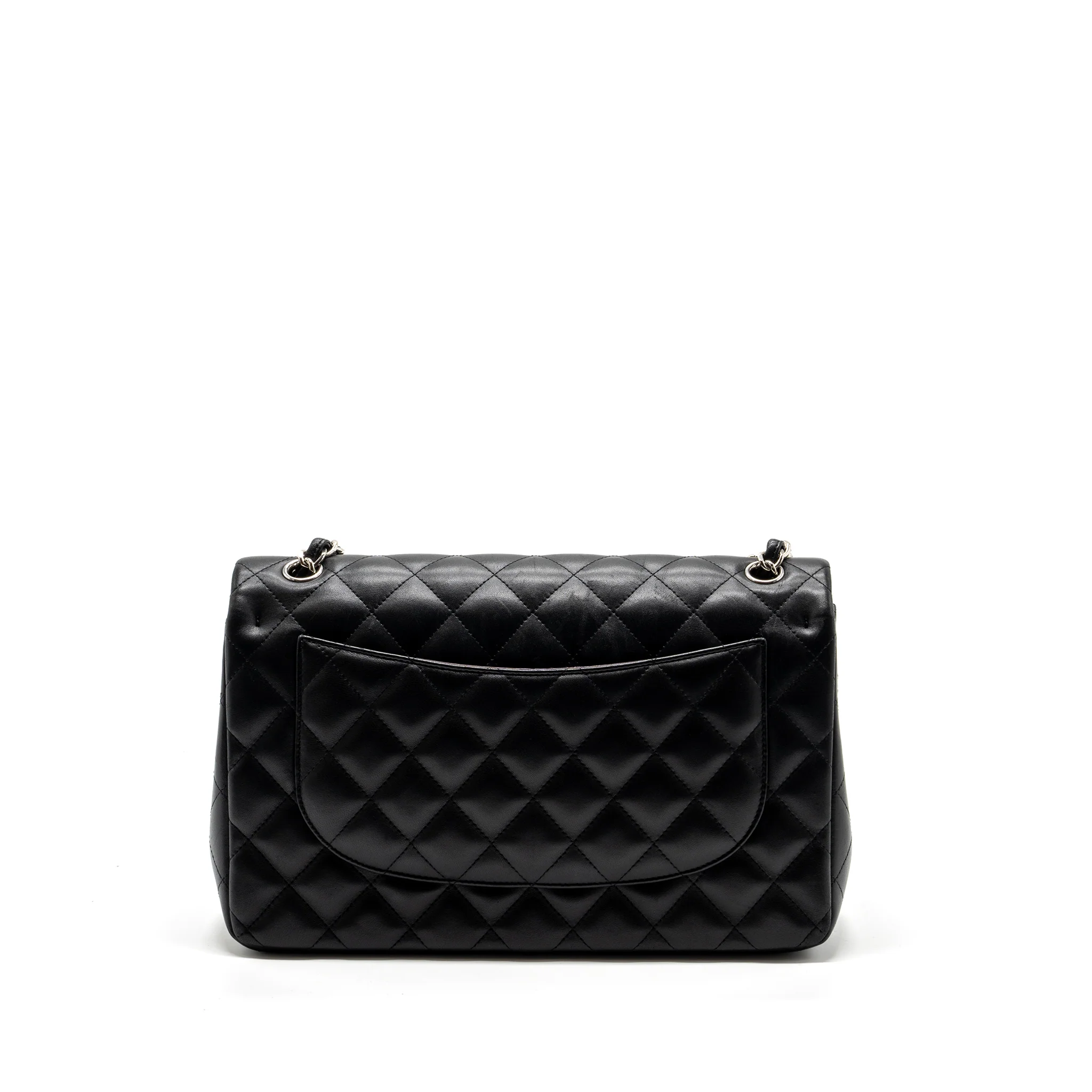 Chanel Jumbo Classic Double Flap Lambskin Black SHW - Image 2
