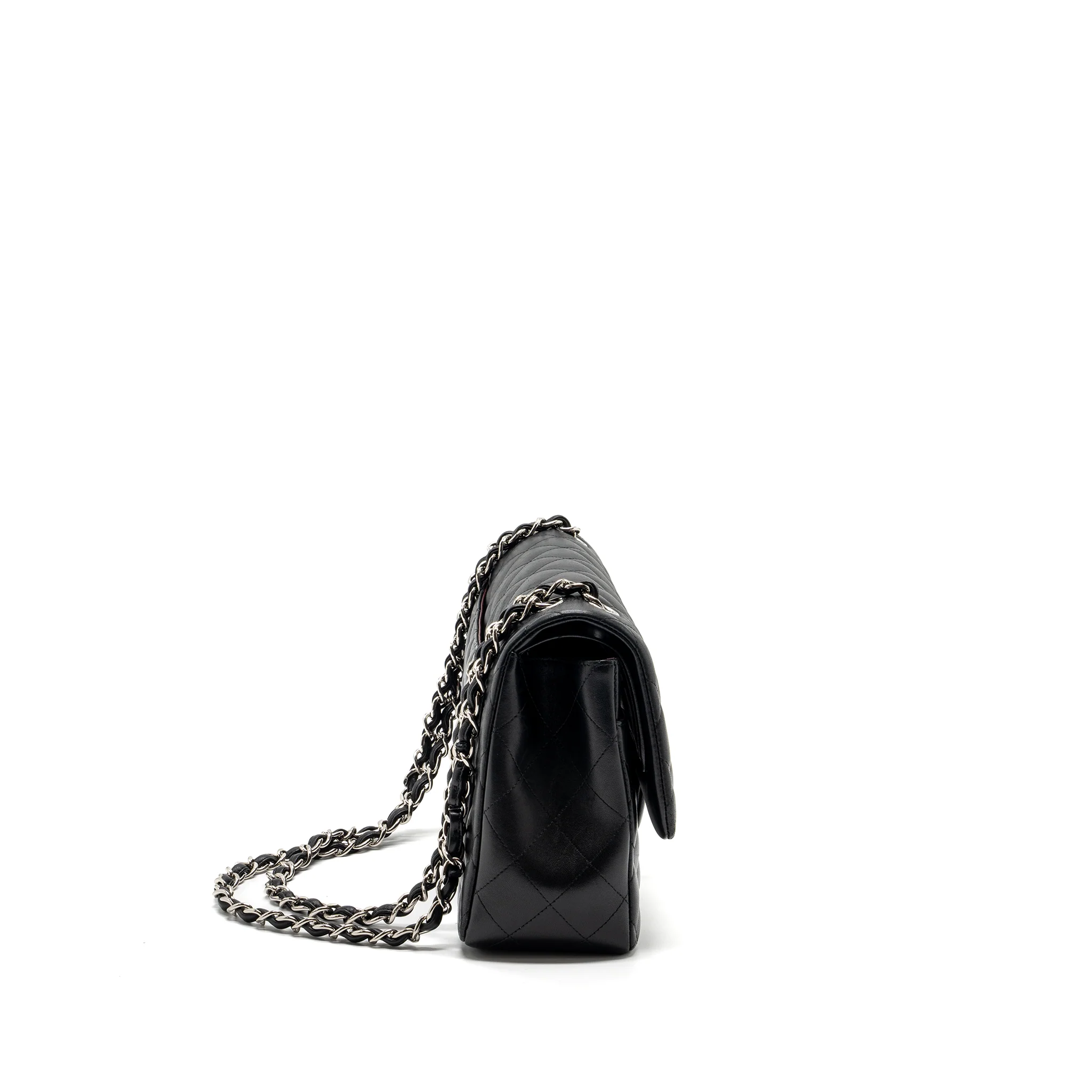 Chanel Jumbo Classic Double Flap Lambskin Black SHW - Image 3