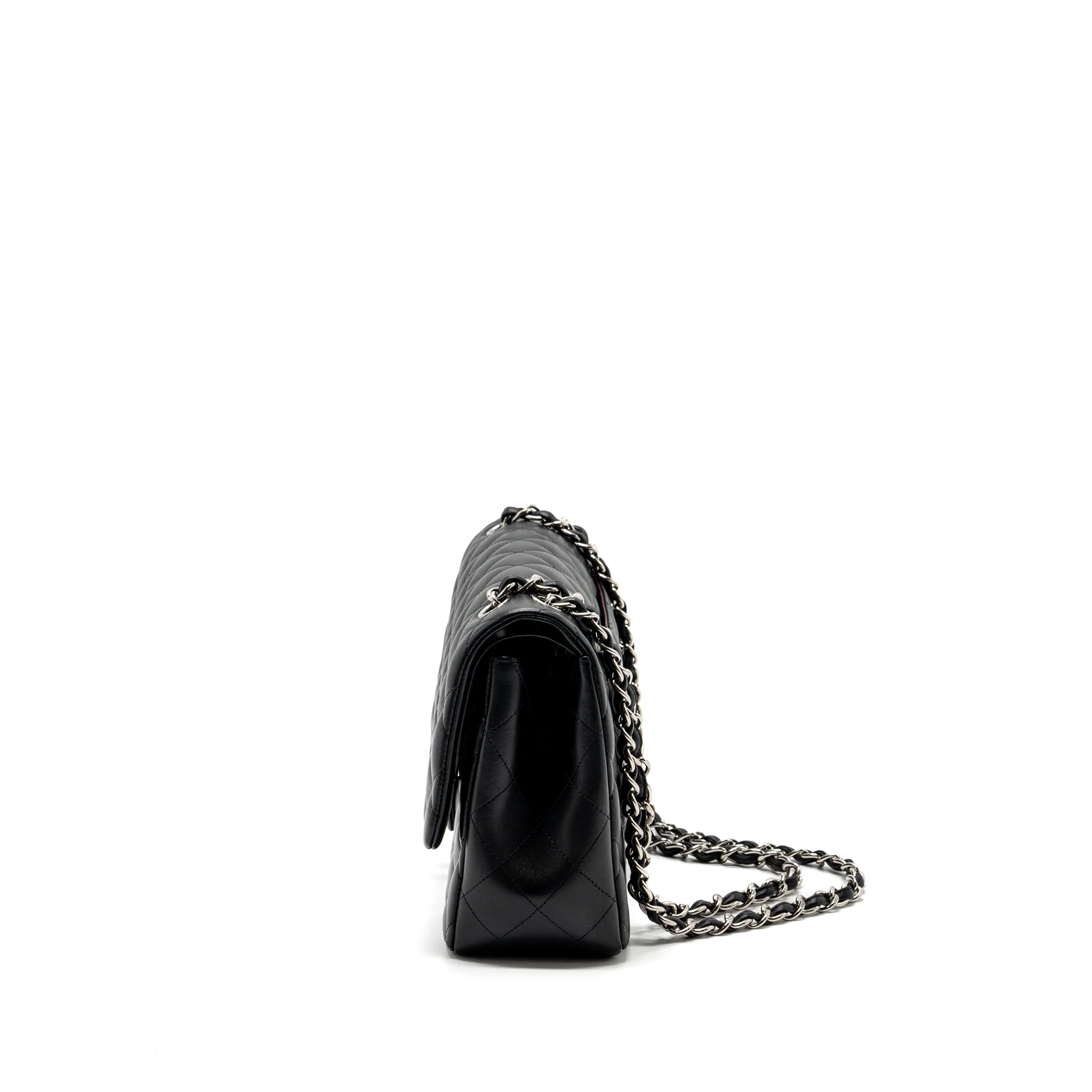 Chanel Jumbo Classic Double Flap Lambskin Black SHW - Image 4
