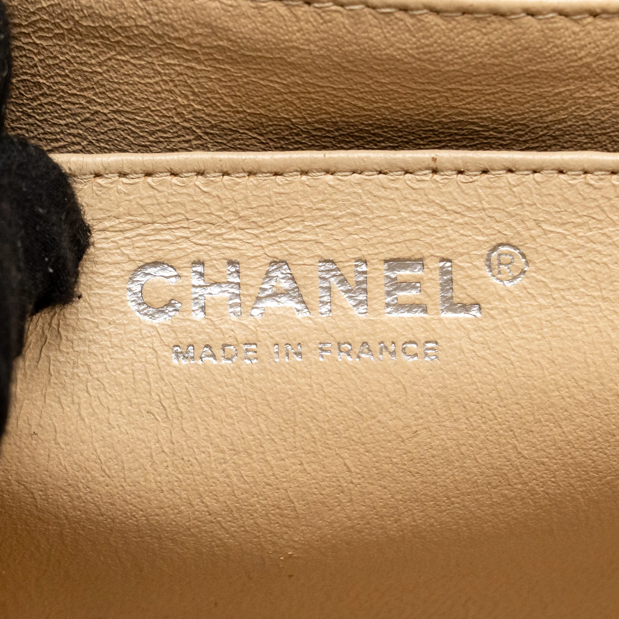 Chanel Jumbo Classic Single Flap Bag Caviar Beige SHW - Image 17