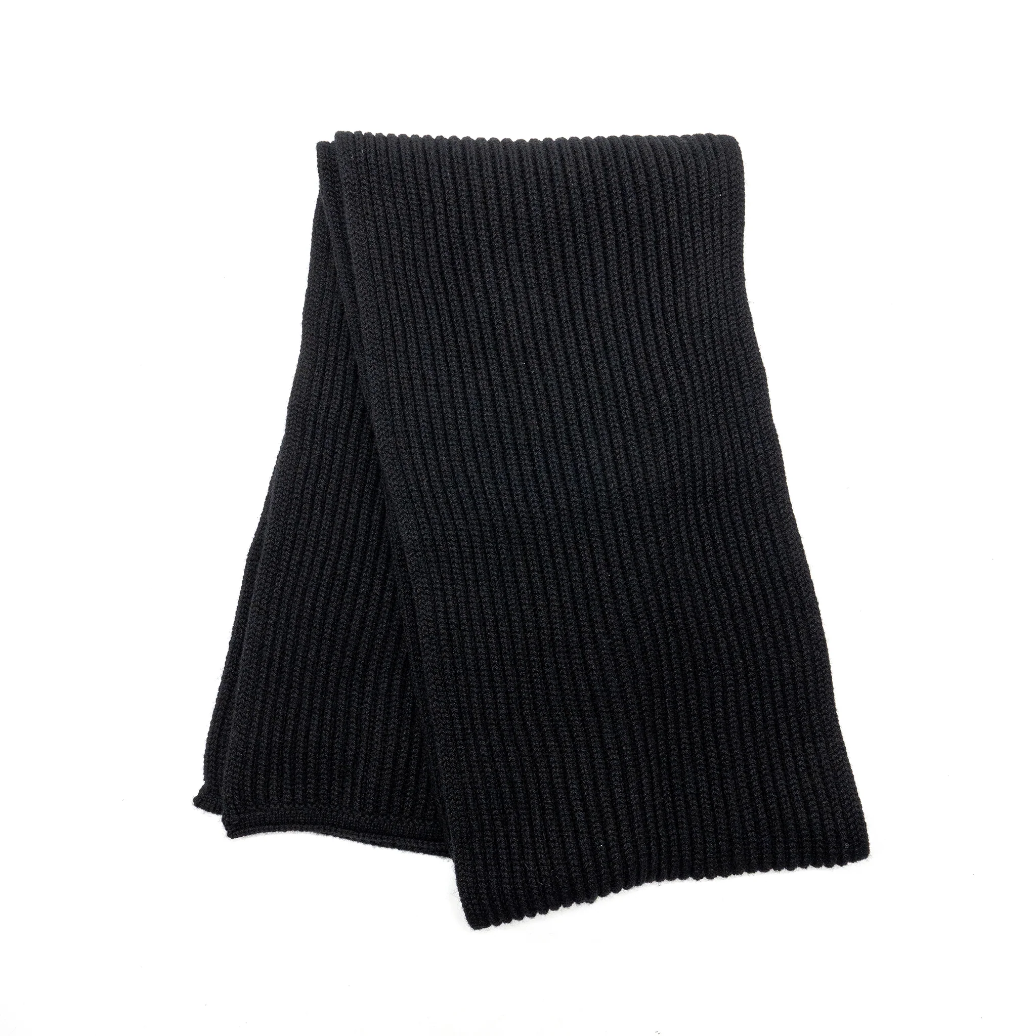 Chanel Letter and CC Logo Scarf Cashmere Black - Image 2