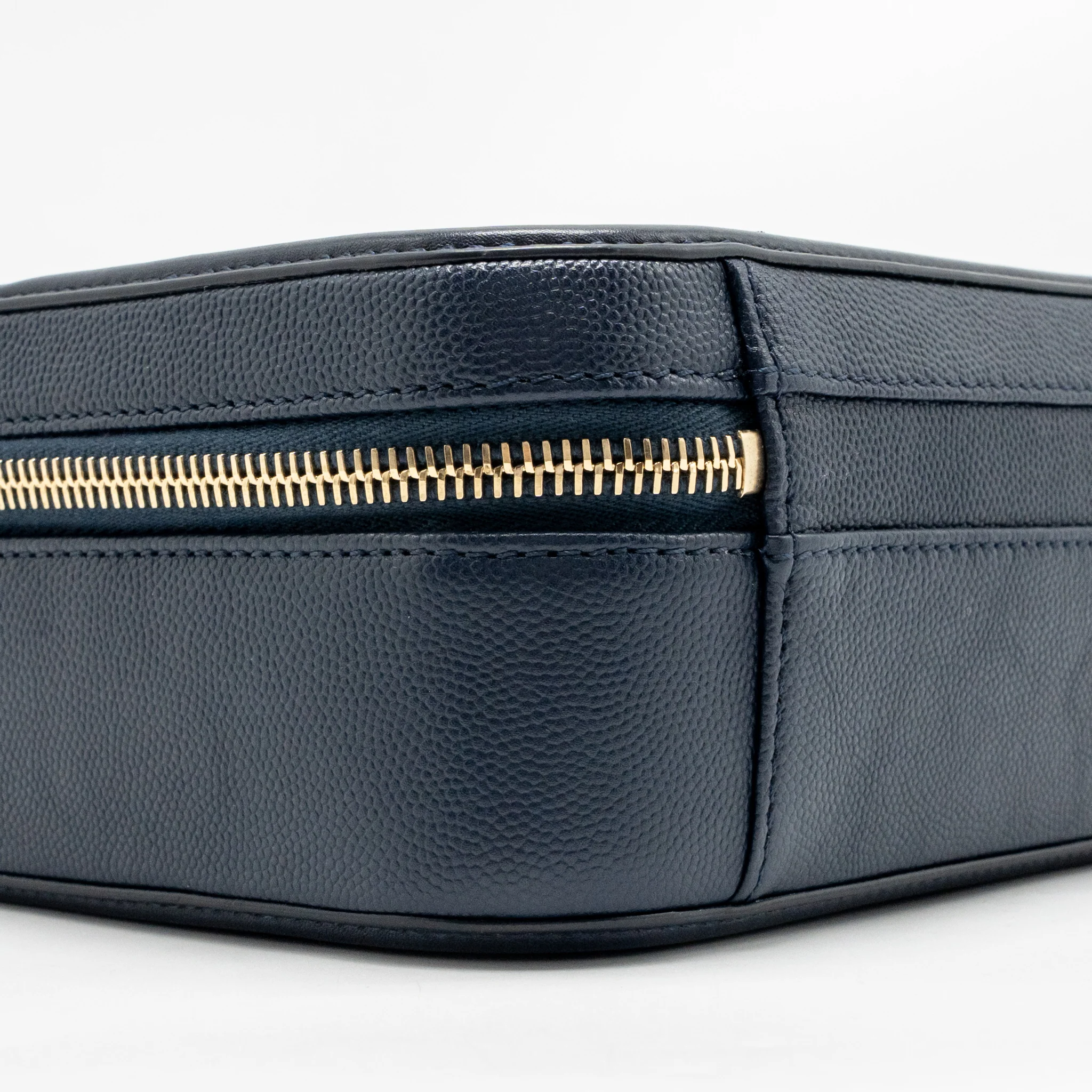Chanel Medium CC Filigree Vanity Case Caviar Navy GHW - Image 7