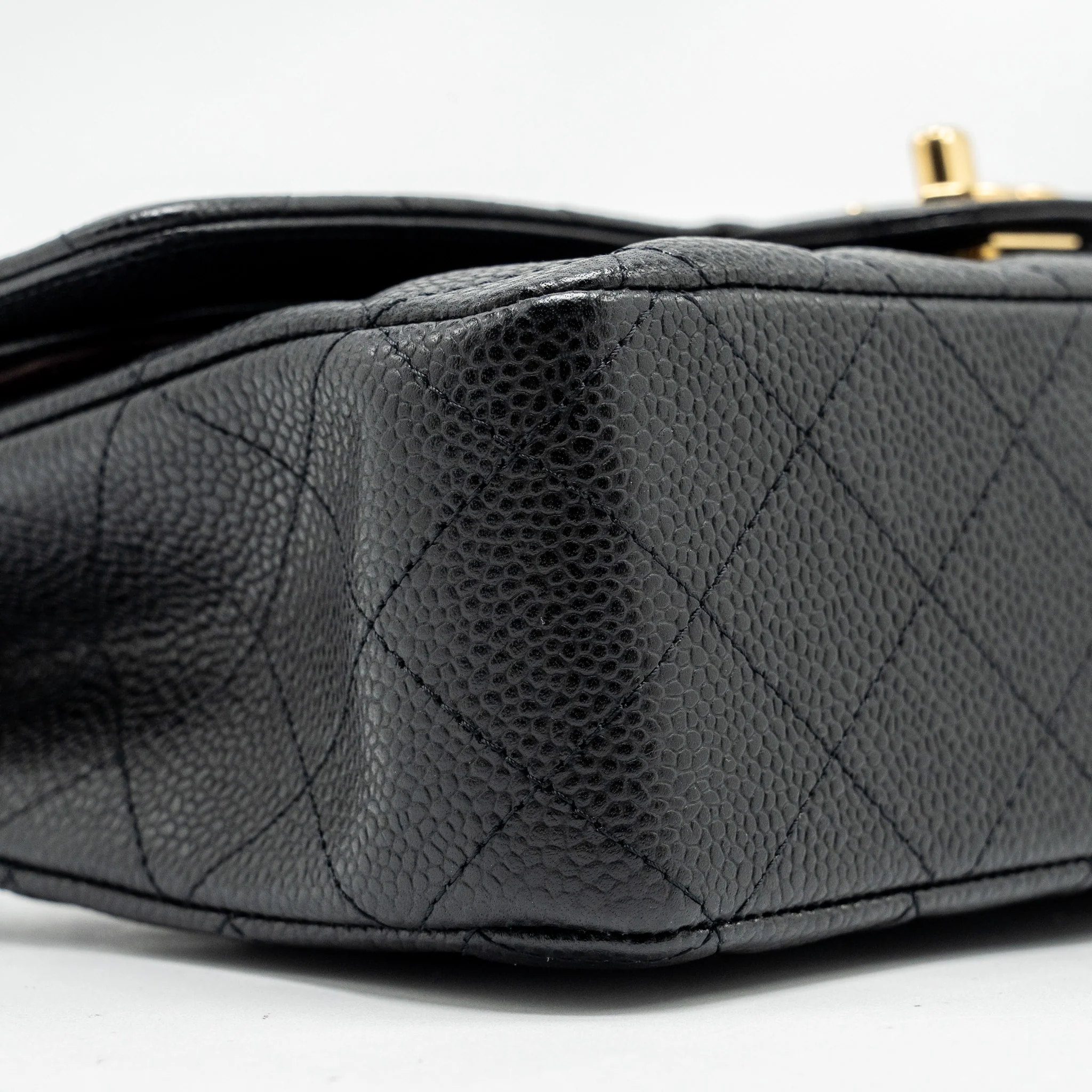 Chanel Medium Classic Double Flap Bag Caviar Black GHW - Image 6