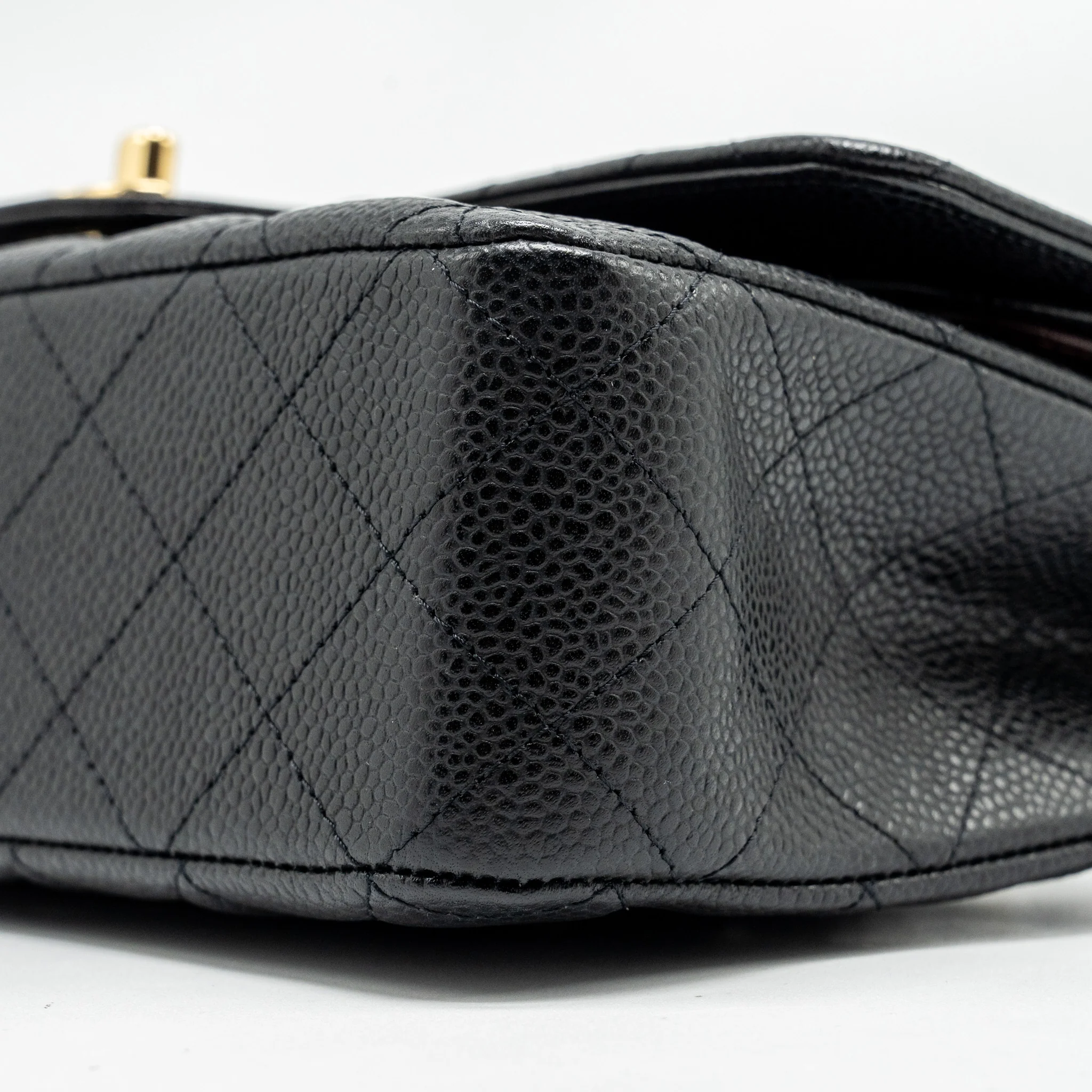Chanel Medium Classic Double Flap Bag Caviar Black GHW - Image 7