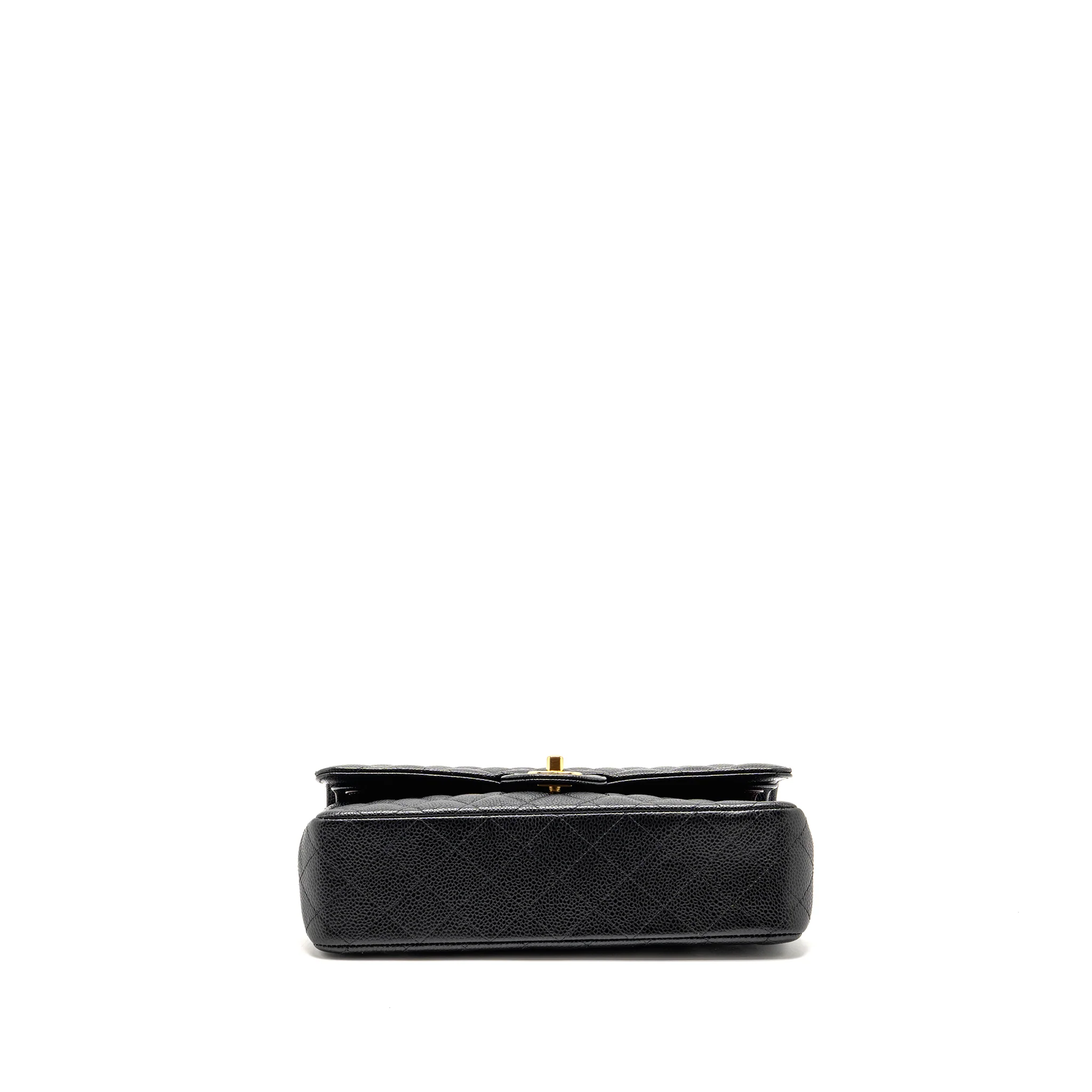 Chanel Medium Classic Double Flap Bag caviar Black GHW - Image 6