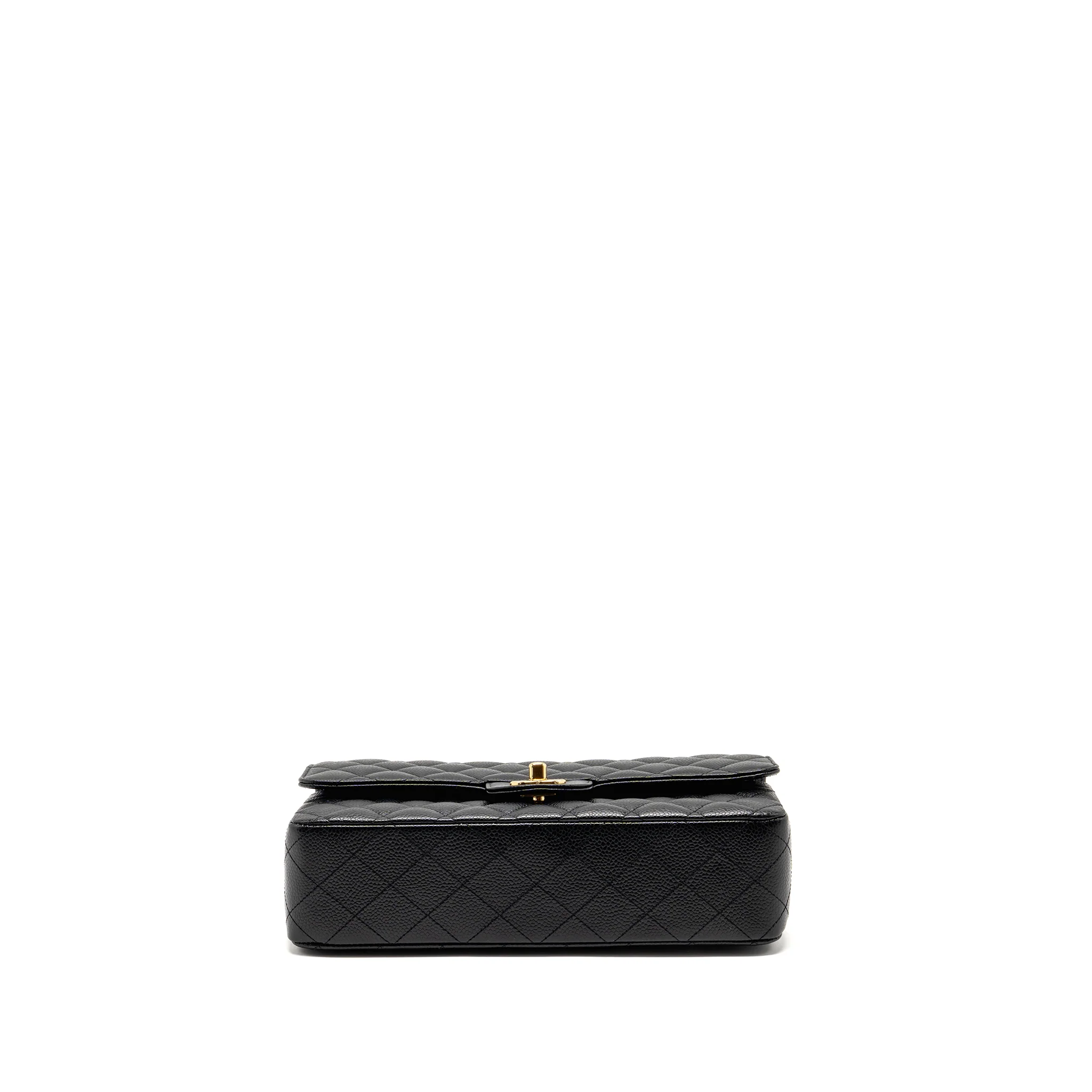 Chanel Medium Classic Double Flap Bag Caviar Black LGHW - Image 6