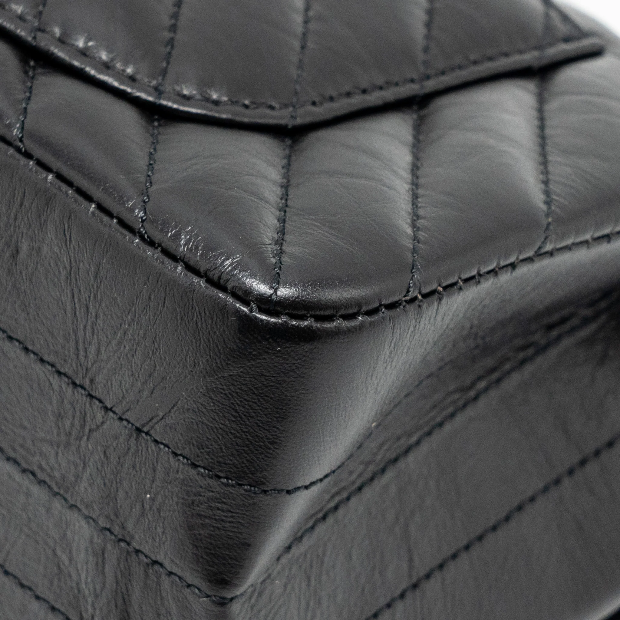 Chanel Mini 2.55 Reissue Chevron Calfskin SO Black - Image 10