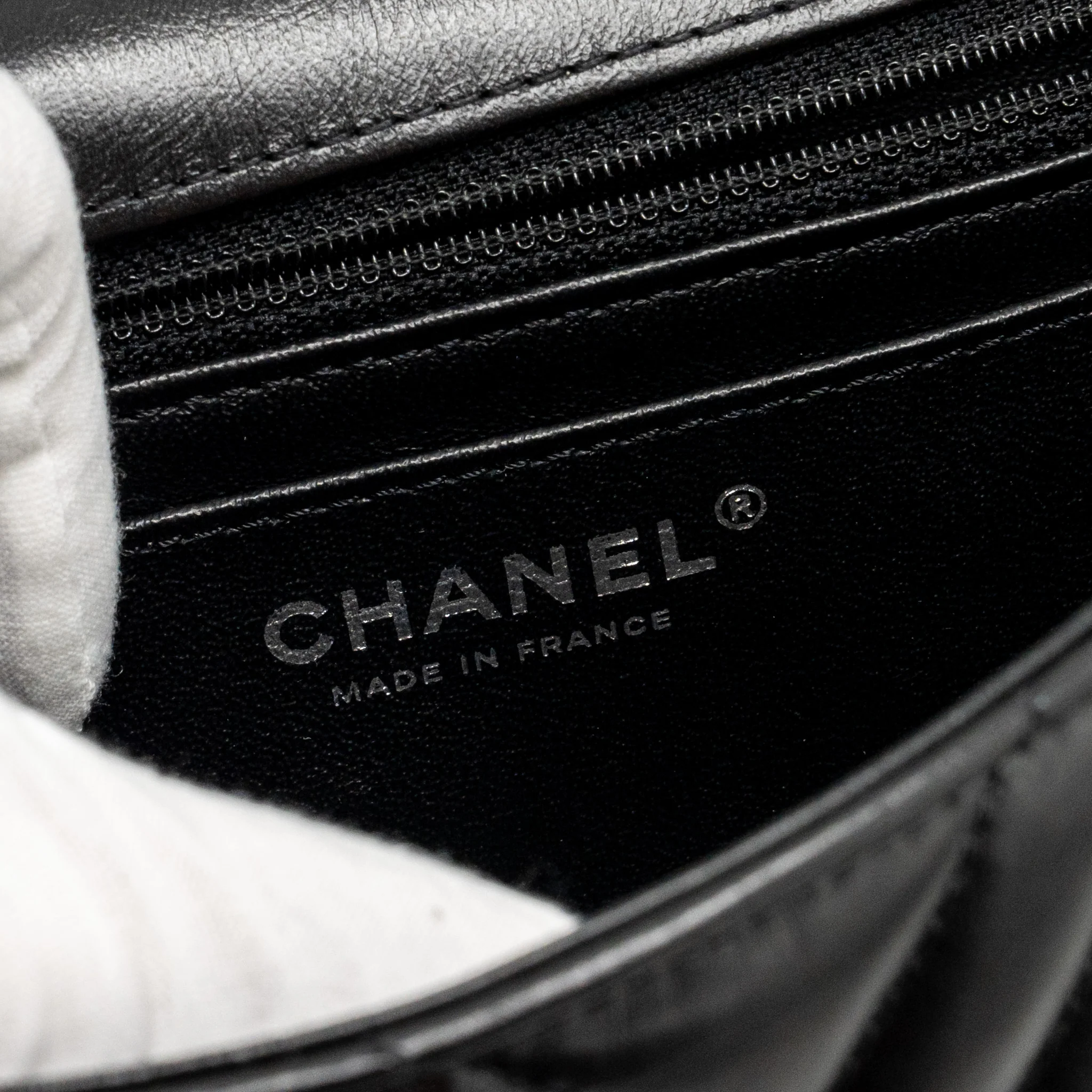 Chanel Mini 2.55 Reissue Chevron Calfskin SO Black - Image 16