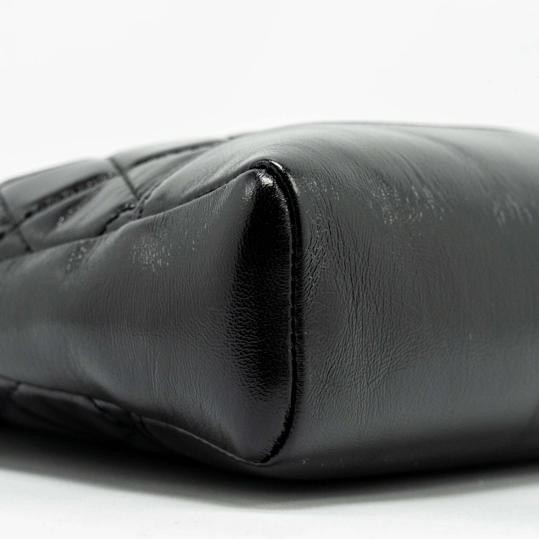 Chanel Mini 31 Bag Shiny Lambskin Black LGHW (Microchip) - Image 7
