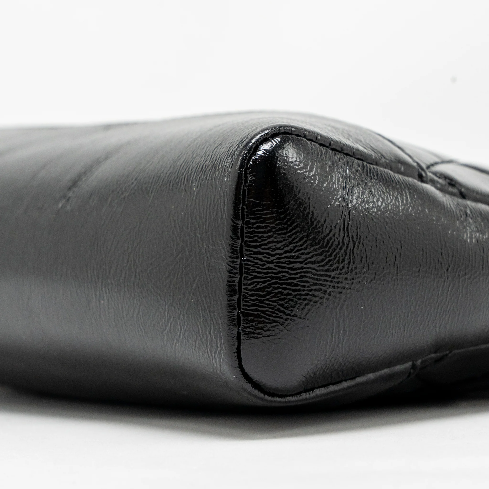 Chanel mini 31 bag shiny lambskin black LGHW (microchip) - Image 8