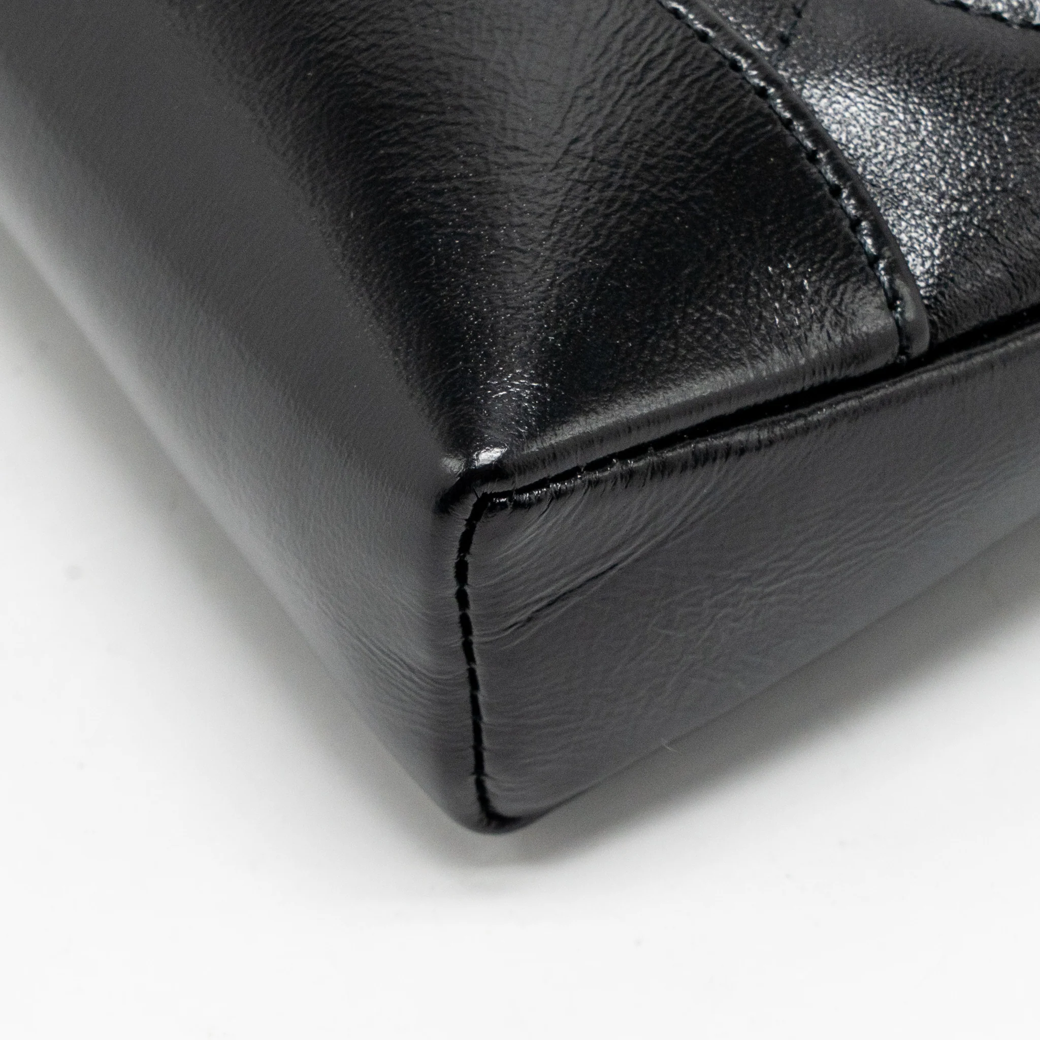 Chanel mini 31 clutch with chain shiny lambskin black LGHW (microchip) - Image 10