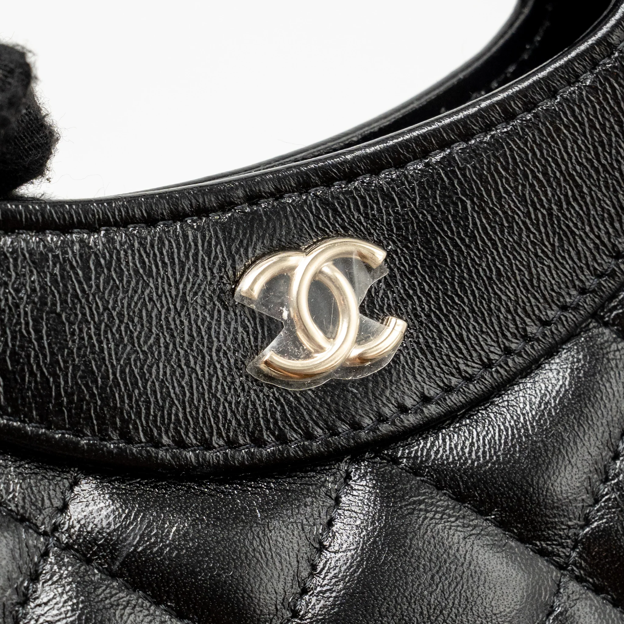 Chanel mini 31 clutch with chain shiny lambskin black LGHW (microchip) - Image 13