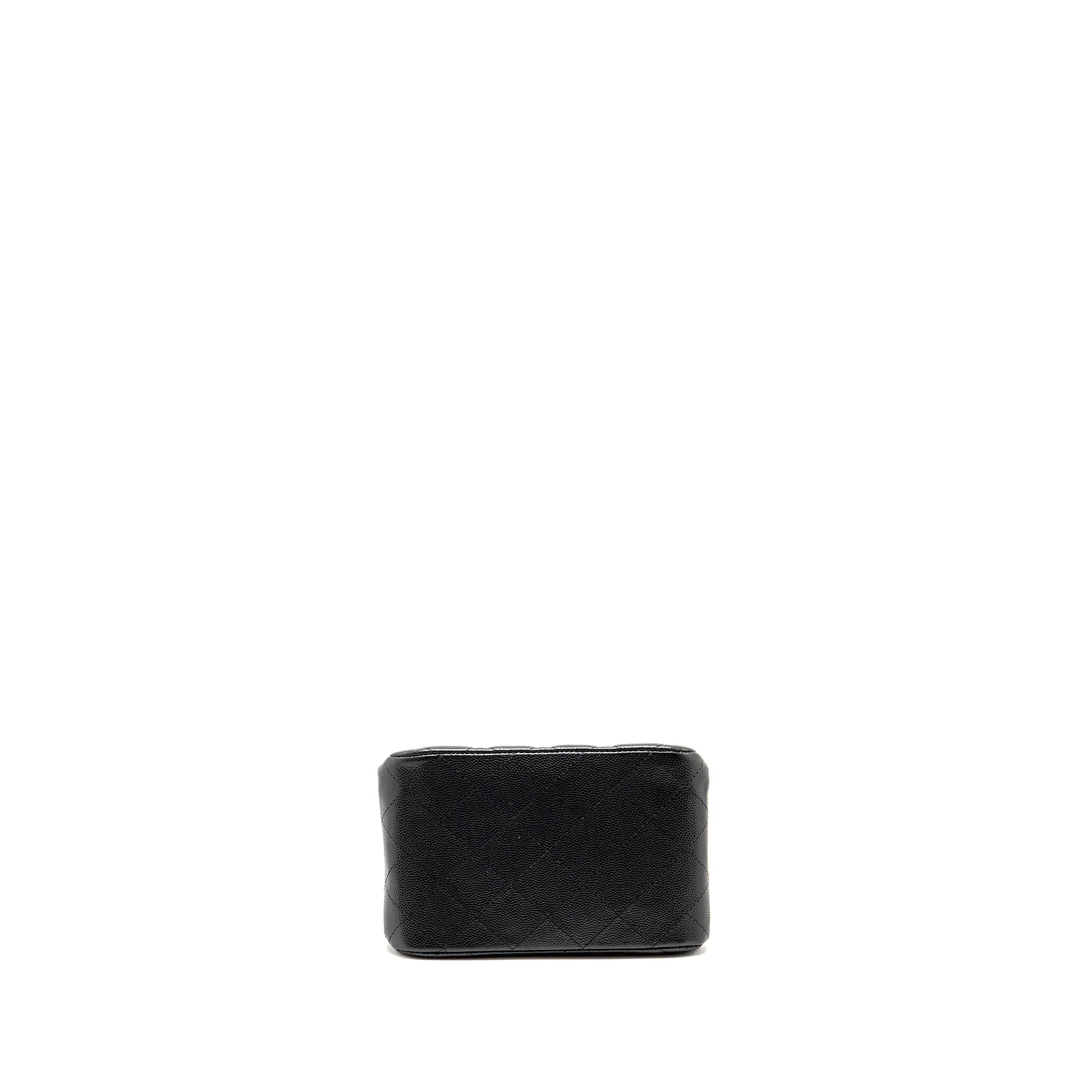 Chanel Mini Bucket Tote Bag Caviar Black LGHW (Microchip) - Image 6