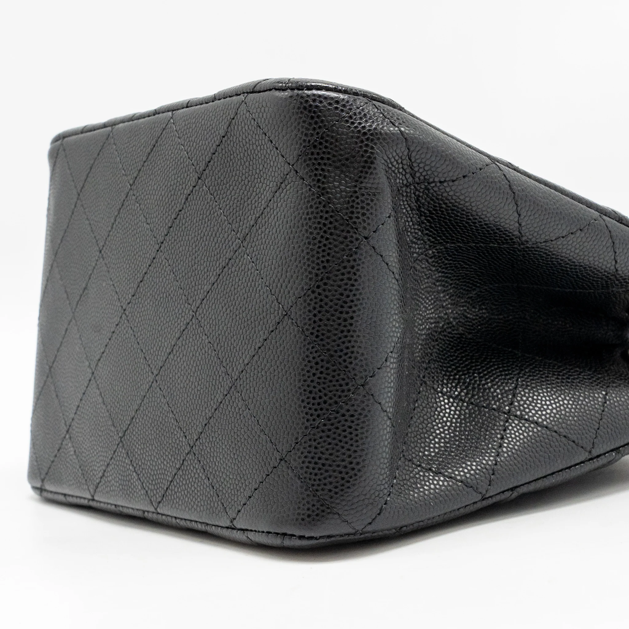 Chanel Mini Bucket Tote Bag Caviar Black LGHW (Microchip) - Image 8