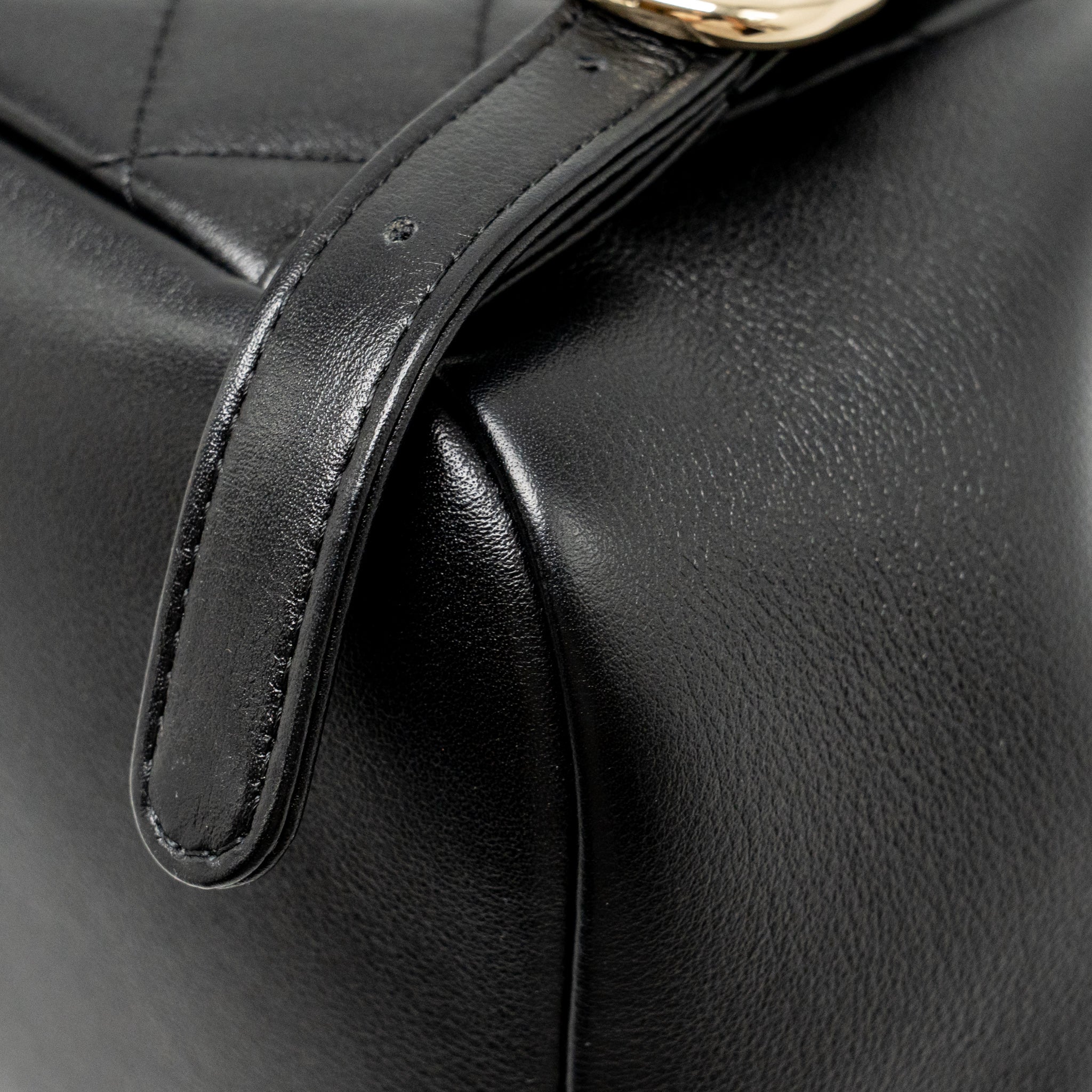 Chanel Mini Duma Backpack Calfskin Black LGHW (microchip) - Image 12