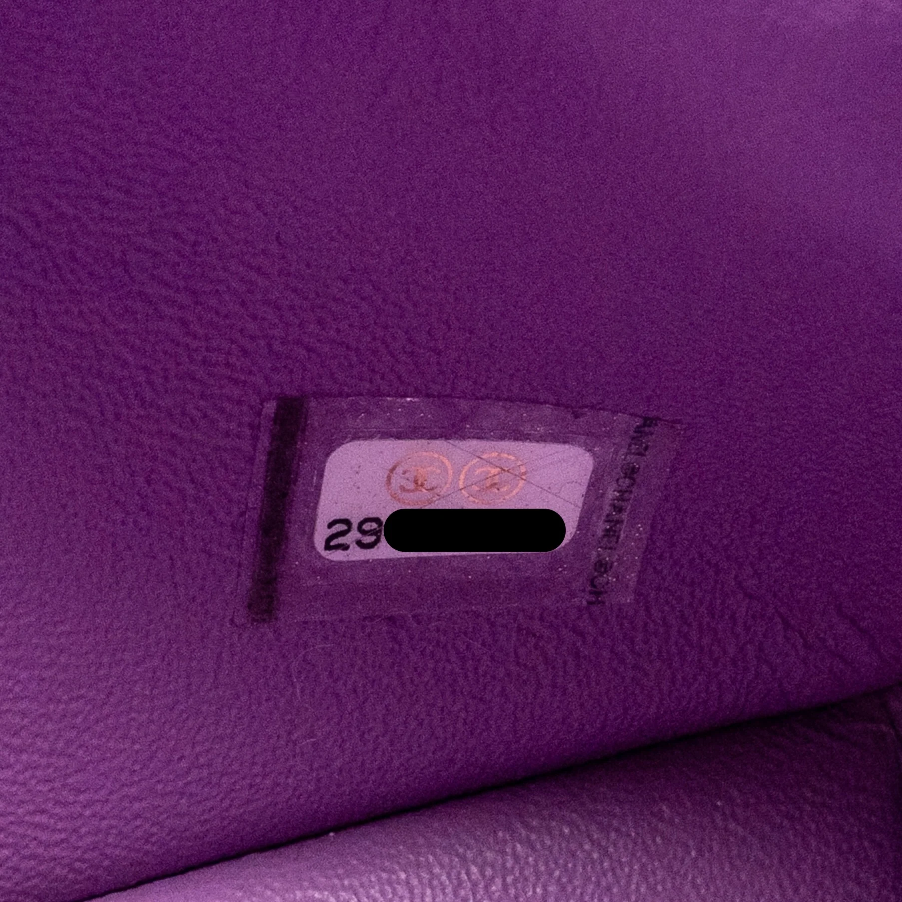 Chanel Mini Rectangular Flap Bag Lambskin Purple SHW - Image 17