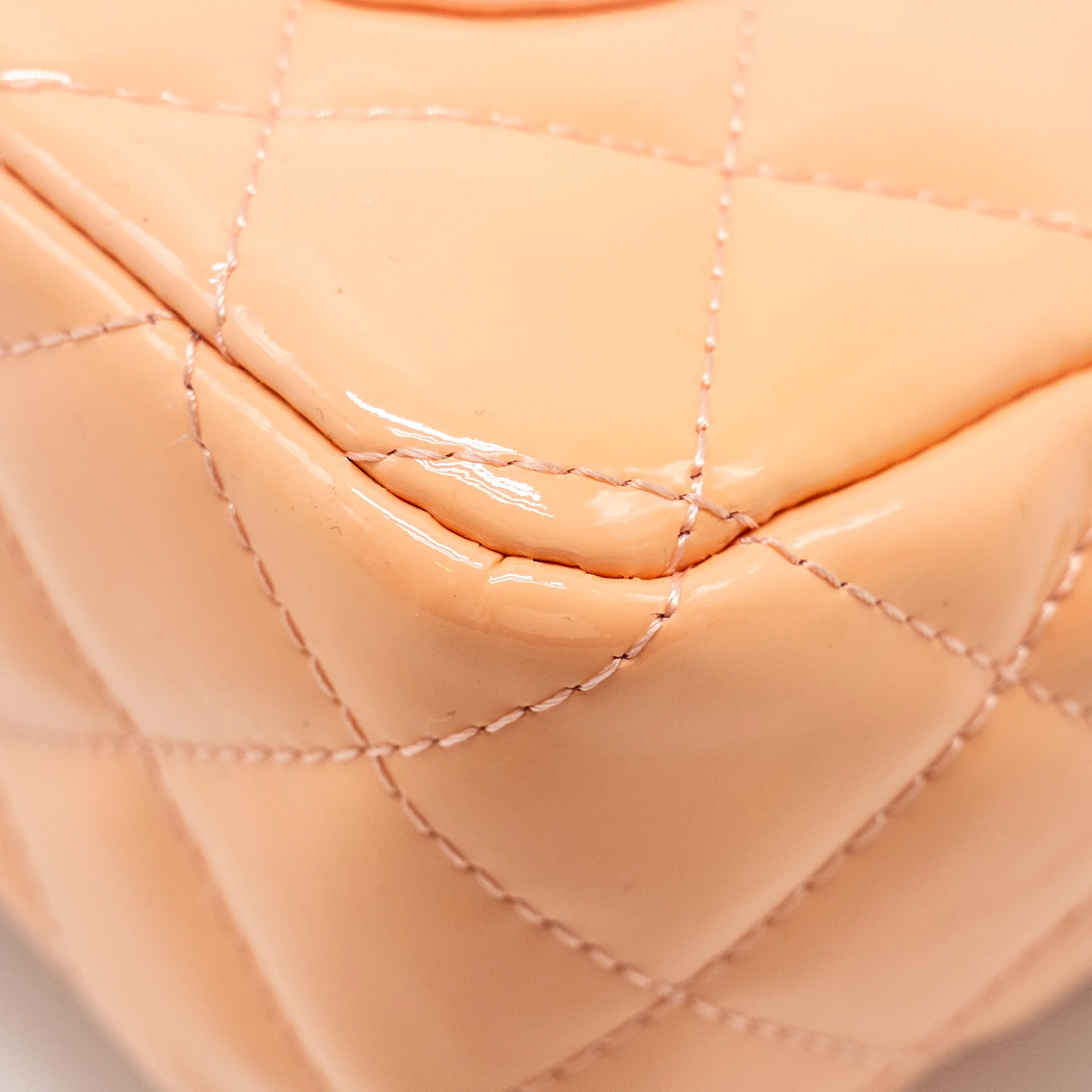 Chanel Mini Rectangular Flap Bag Patent Pink SHW - Image 10