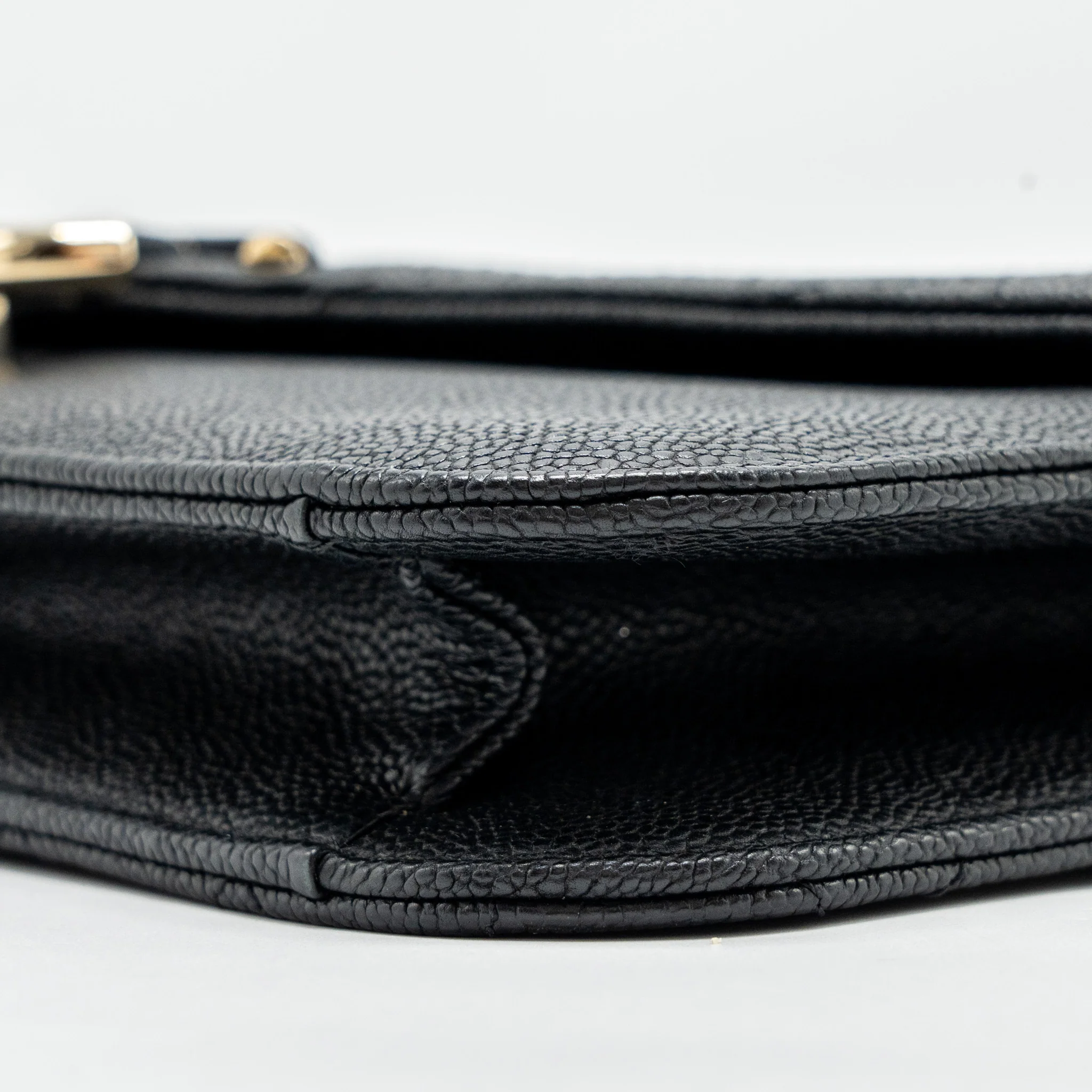 Chanel Paris-Cuba Thread Around Flap Bag With Chain Caviar Black LGHW - Image 7